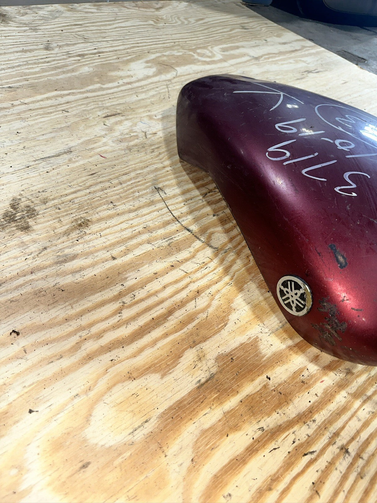 85-07 YAMAHA Vmax 1200 VMX12 V Max OEM Air Tank Red Cover Body Panel