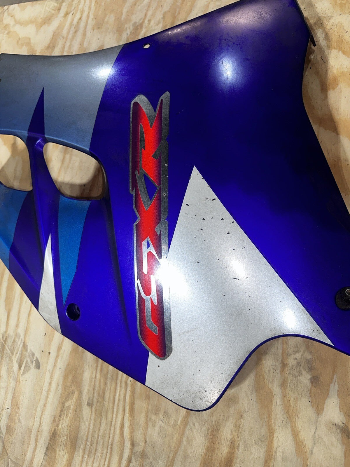 93-98 Suzuki GSXR1100 RIGHT Lower Mid Upper Side Fairing Cowl