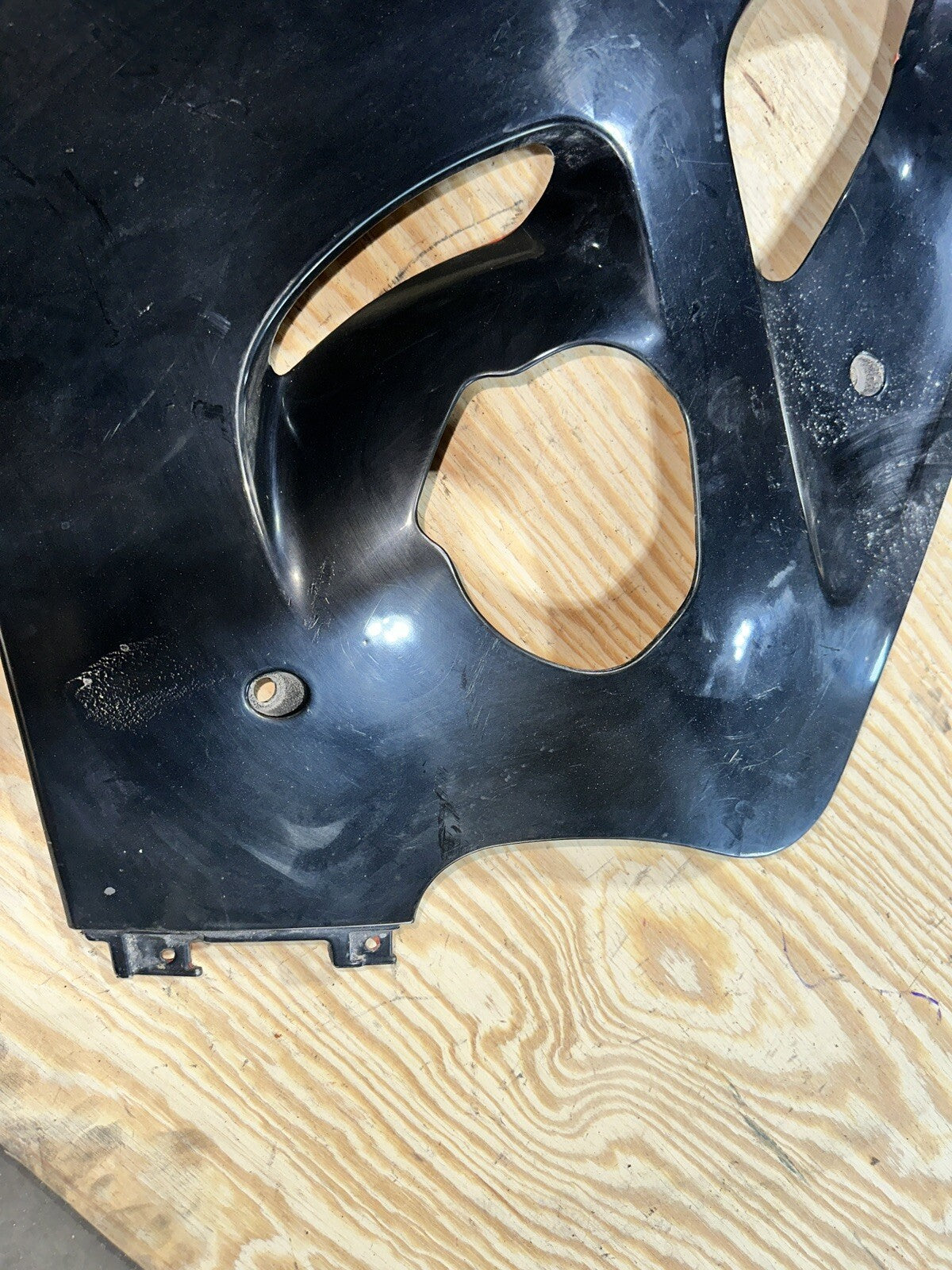 1996-1999 96-99 SUZUKI GSXR750 LEFT LOWER MID UPPER SIDE FAIRING COWL PLASTIC 