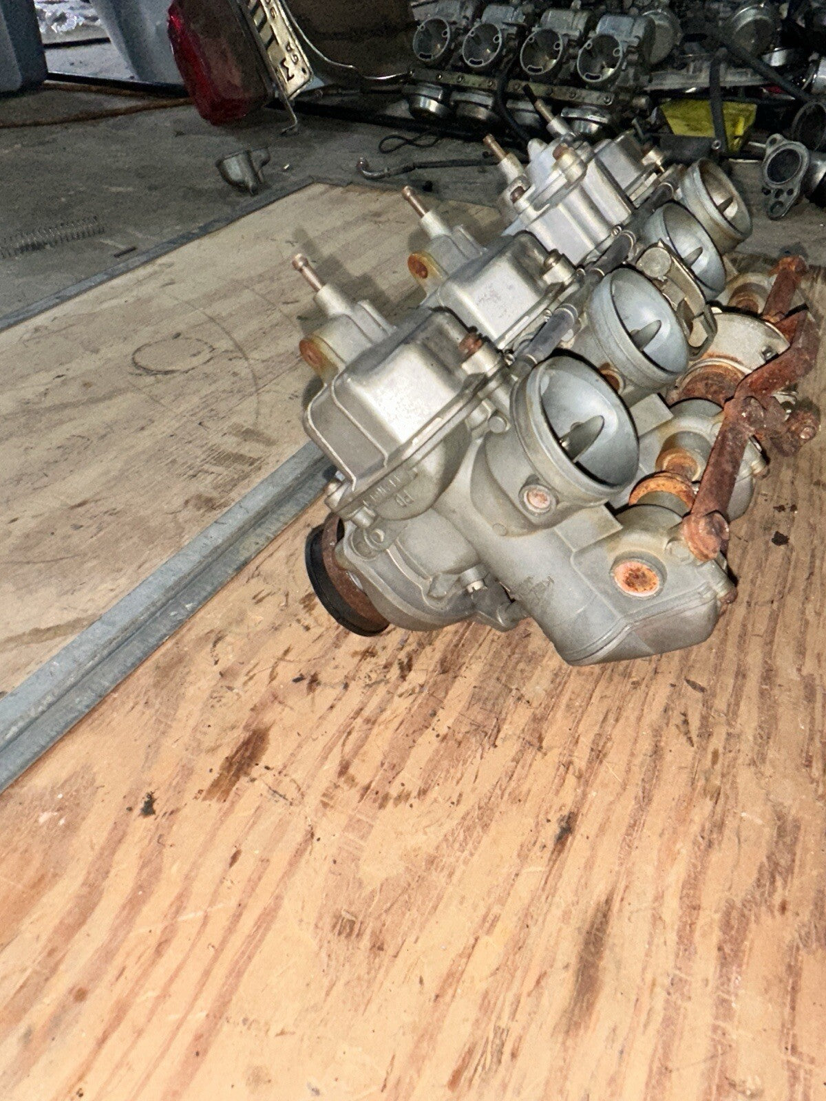 1977 77 Honda CB750F CB750 F CB 750 Four Keihin Carburetors