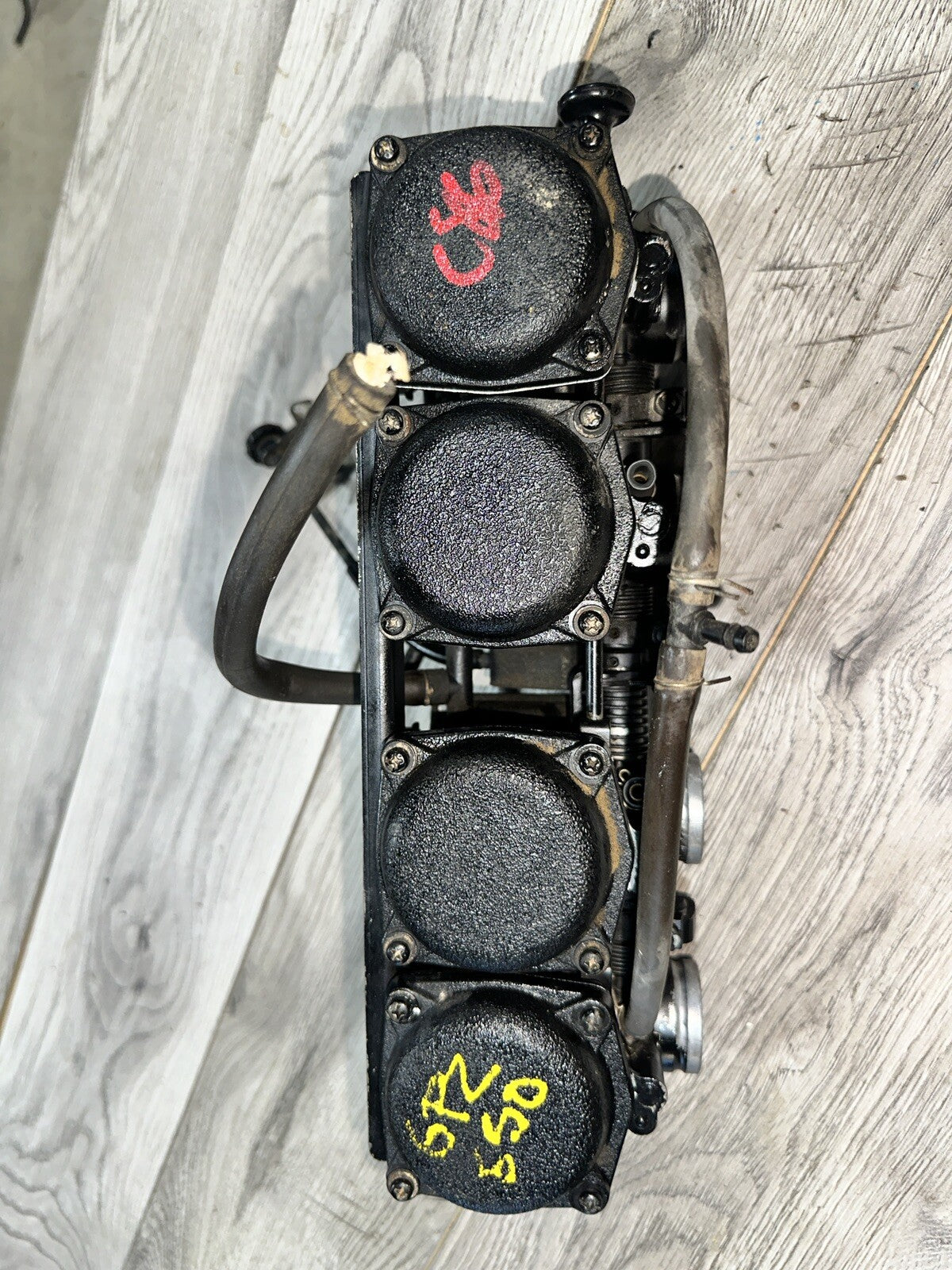 1984-85 KAWASAKI GPZ 550 ZX550 ZX KZ 550 CARBS CARBURETORS NEEDS CLEANING