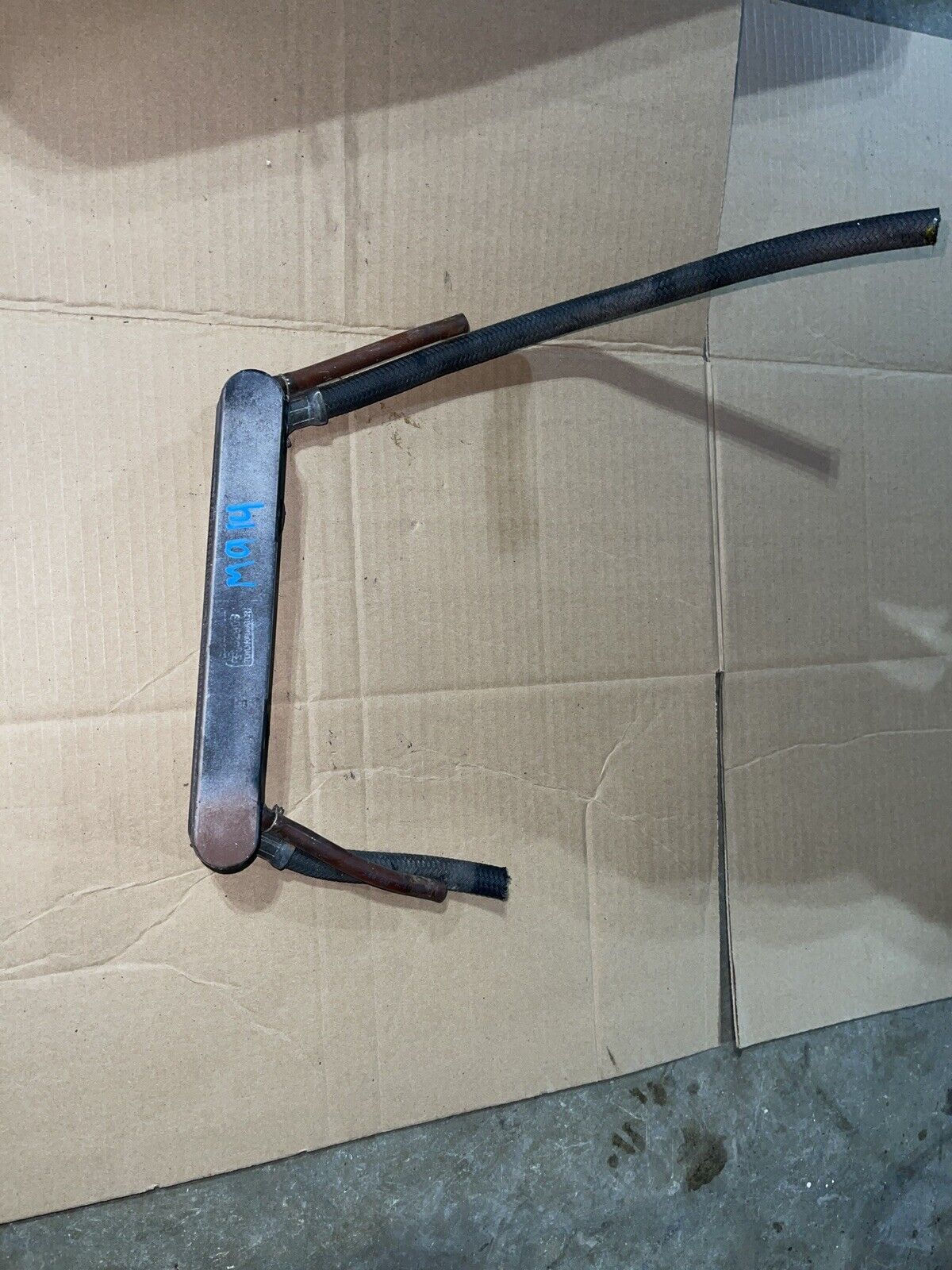 Honda CBR600 cbr 600 Hurricane F1 Oil cooler line hose tube 1987-1990