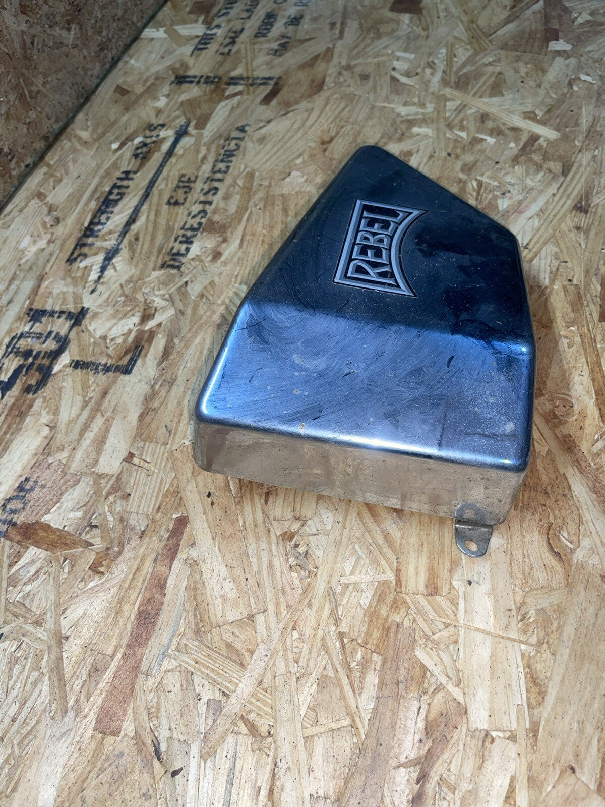 87 Honda CMX 250 CMX250 Rebel left side chrome cover