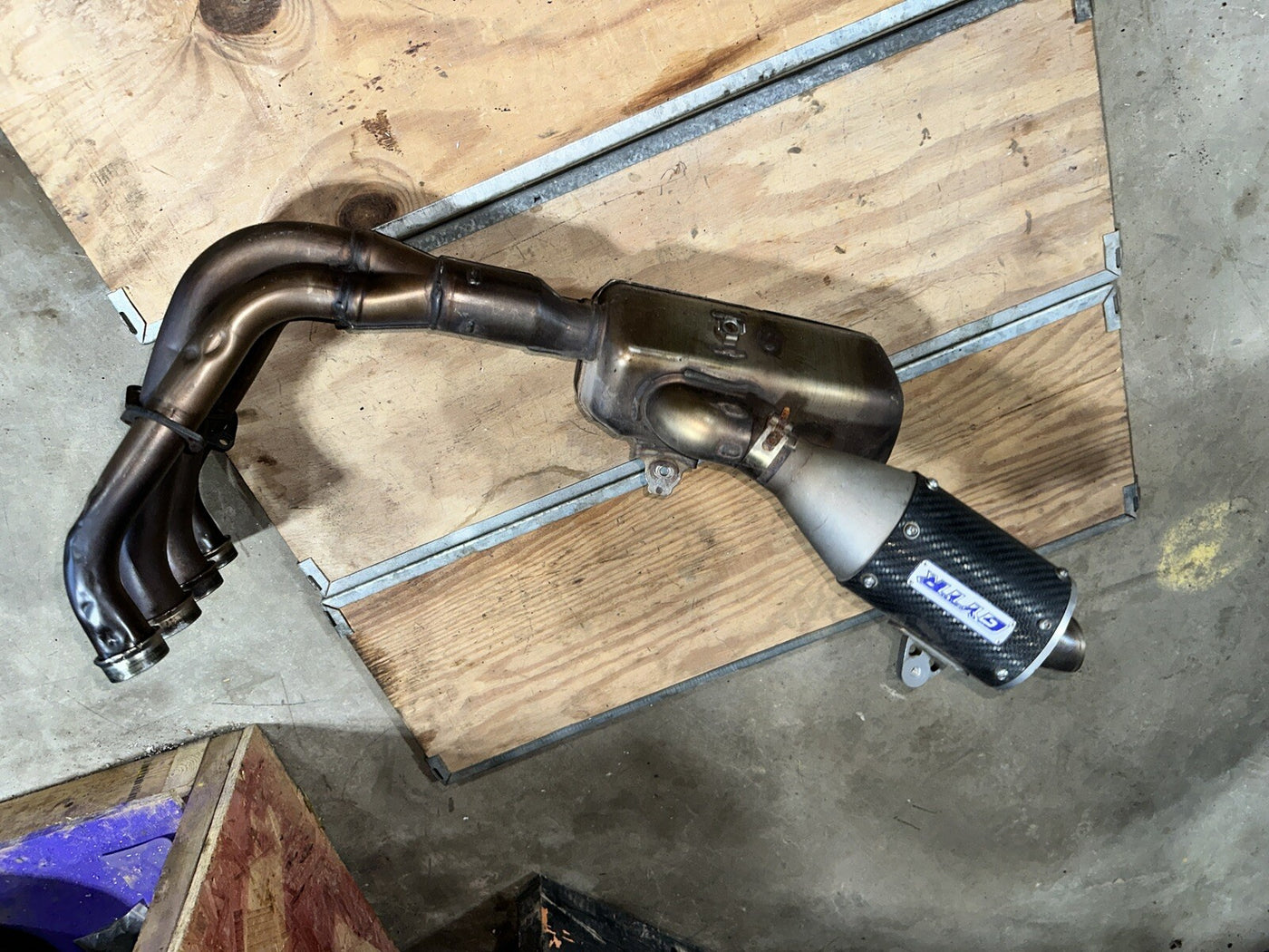 08-16 R6 R6R EXHAUST HEADER PIPE PIPES MANIFOLD HEADERS