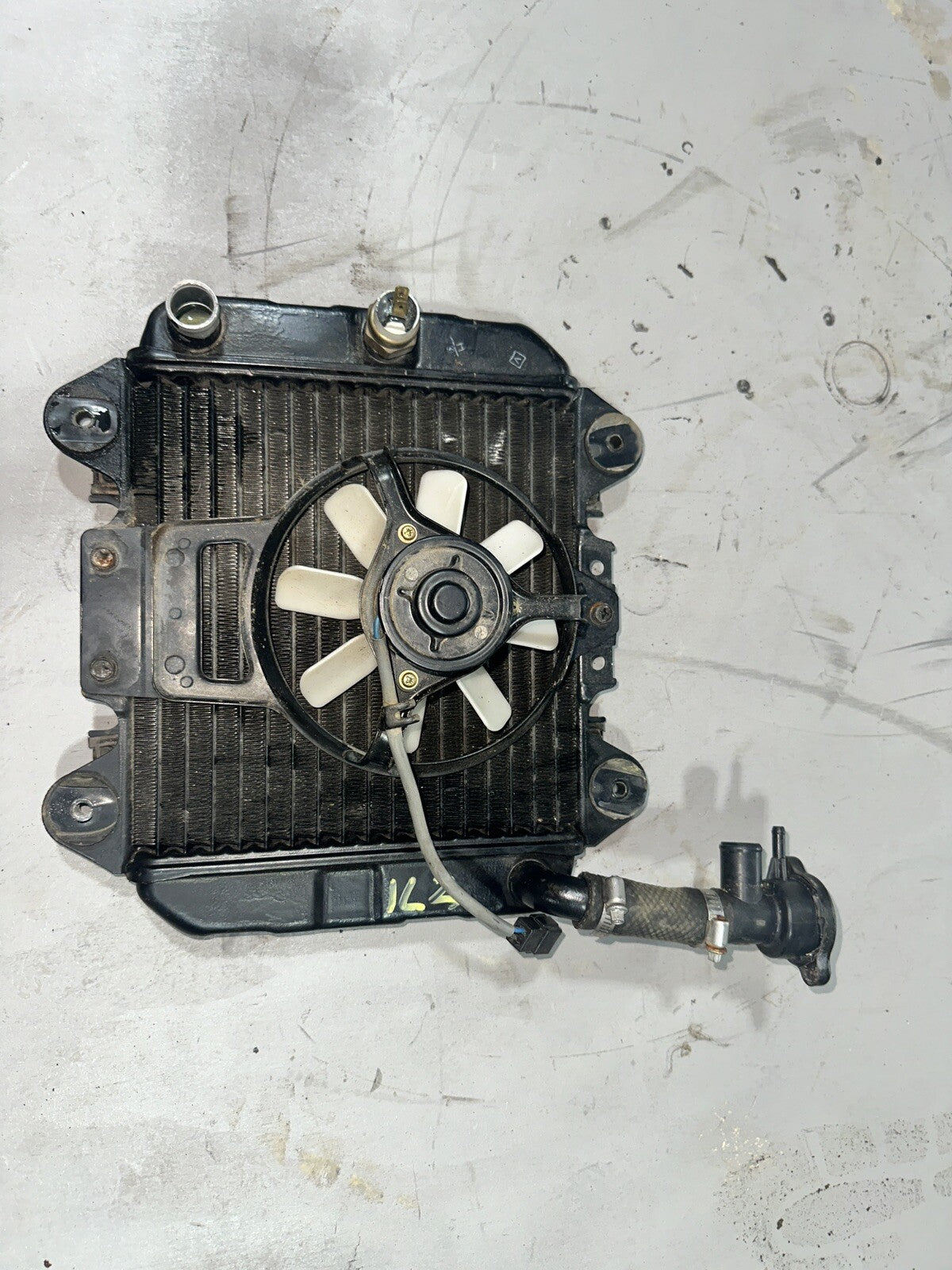 1989-2007 Kawasaki Ninja EX250 250R 250 Motor Cooling Radiator 122000-0981 Denso