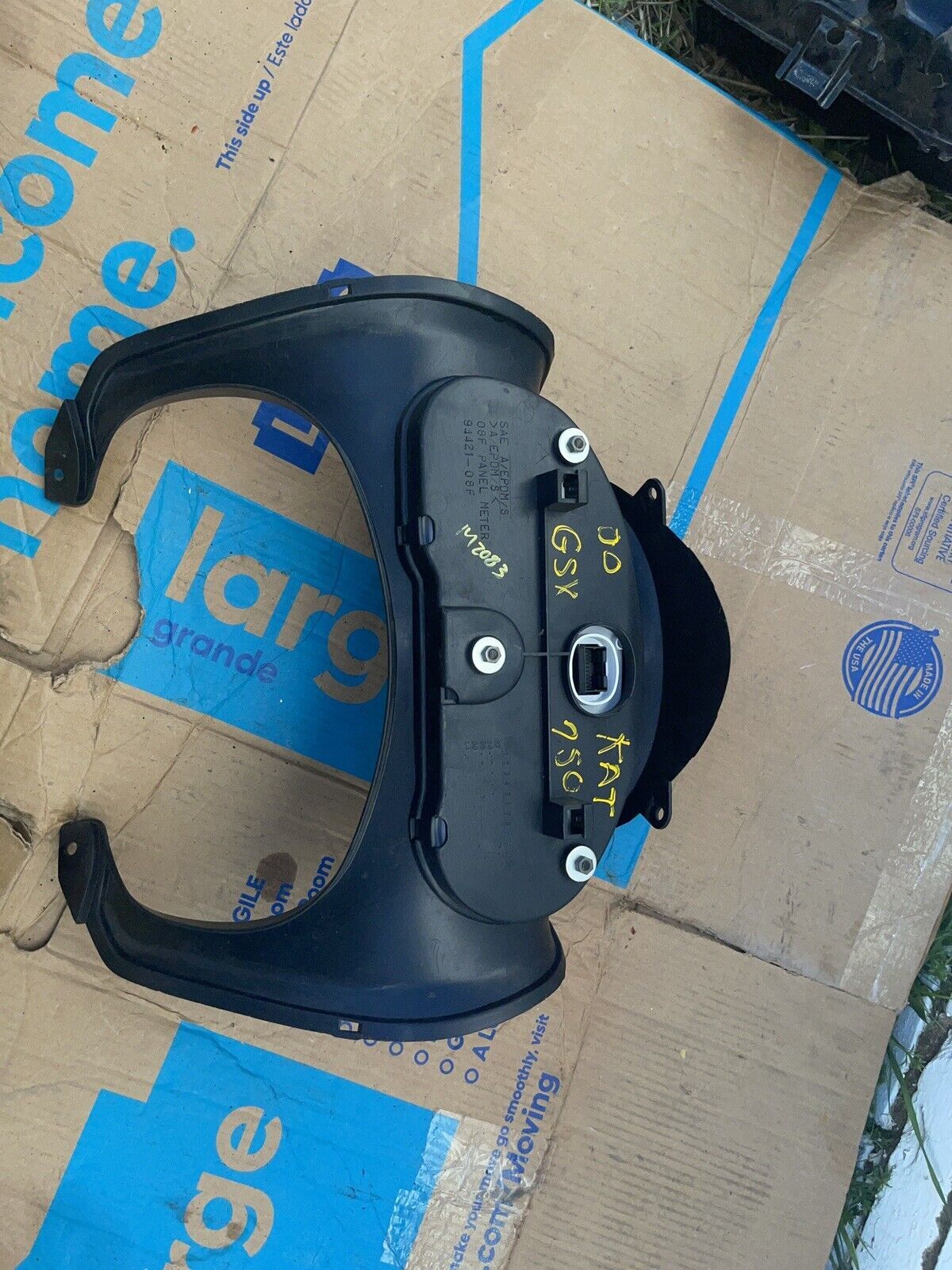 2000 Suzuki Katana Gsx750f 750 Speedo Tach Gauge Display Speedometer Trim 98-06 