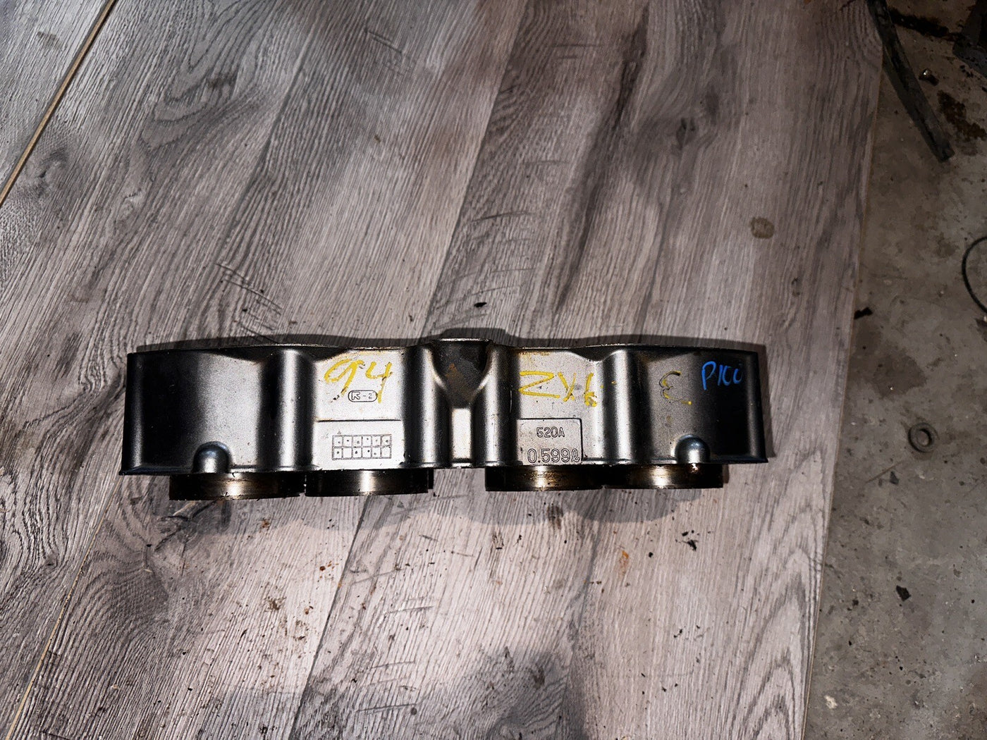 93-06 KAWASAKI NINJA ZX6 ZX600E ENGINE MOTOR PISTON CYLINDERS BLOCK JUG