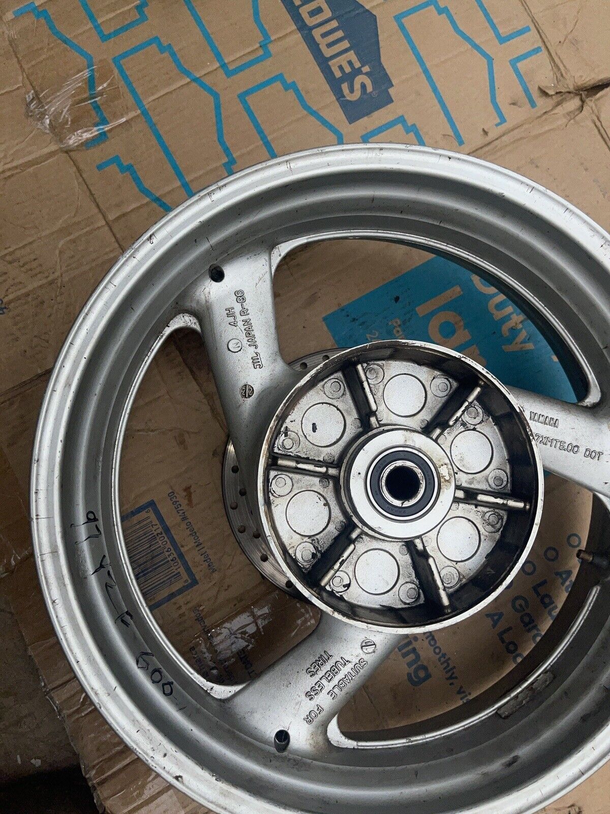 97-07 yamaha yzf600r R6 yzf 600 Rear Wheel Rim