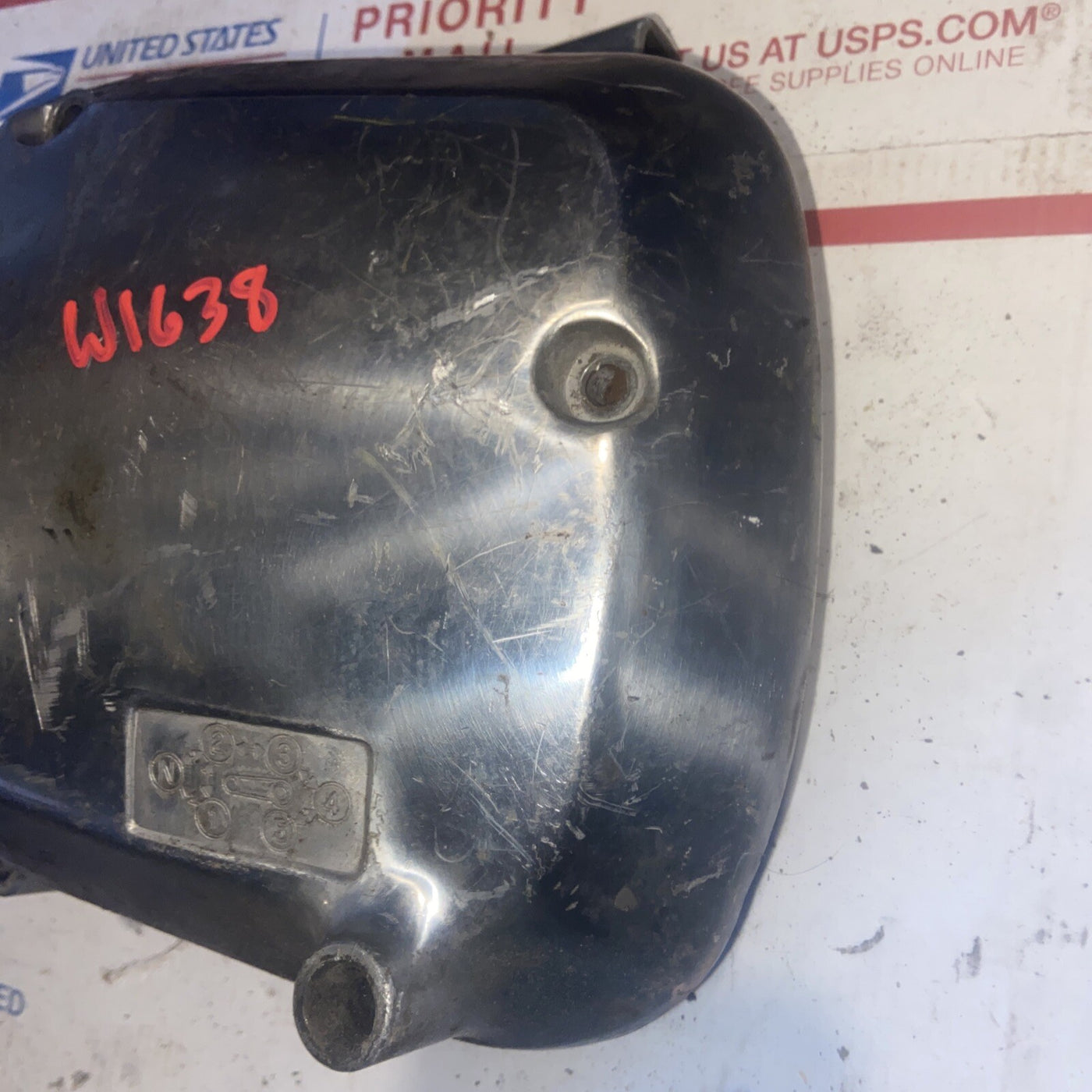 SUZUKI 1978 GS1000E LEFT ENGINE/MOTOR SPROCKET COVER