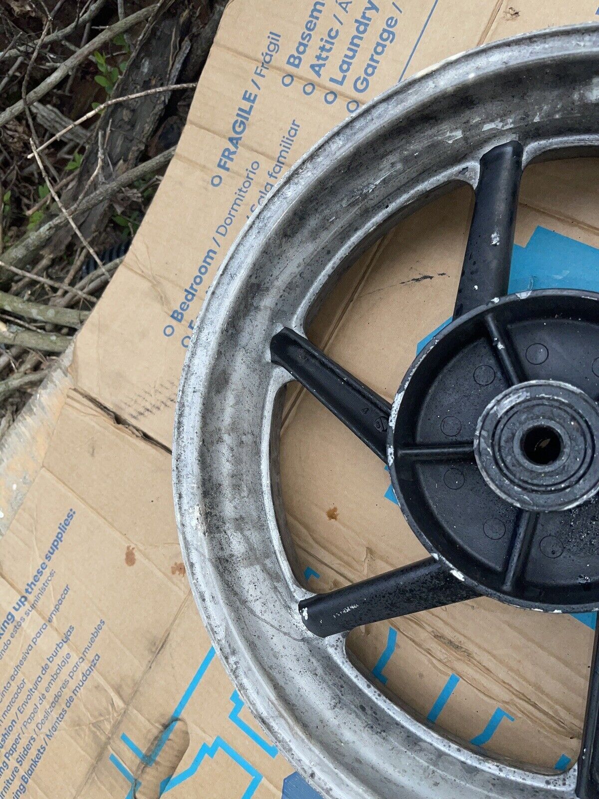 90-02 Kawasaki Ninja Zx6 Zx6e Rear Wheel Rim
