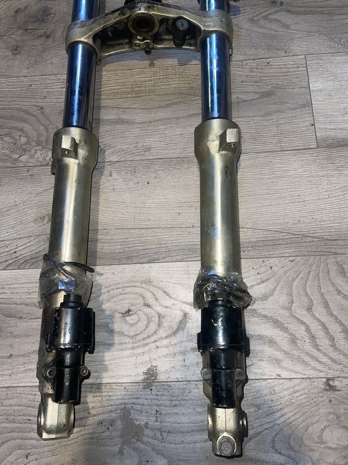 85 86 87 88 89 SUZUKI GSXR GSX-R GSX-R750 750 SLABSIDE FRONT FORKS FRONT END OEM