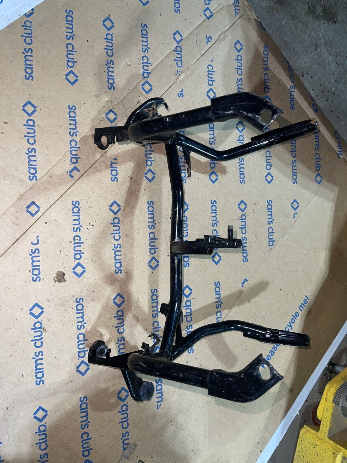 91-92 YAMAHA FZR600R FRONT UPPER FAIRING STAY CAGE FRAME HEADLIGHT BRACKET 