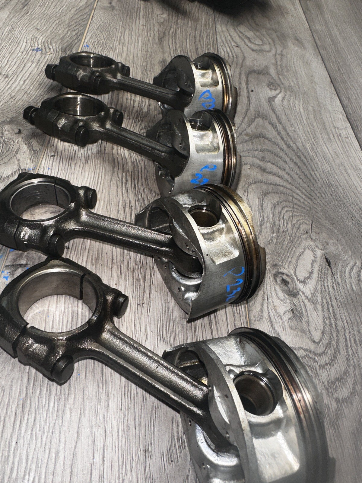 93-95 Kawasaki Zx7 Zx 750 Piston And Connecting Rods