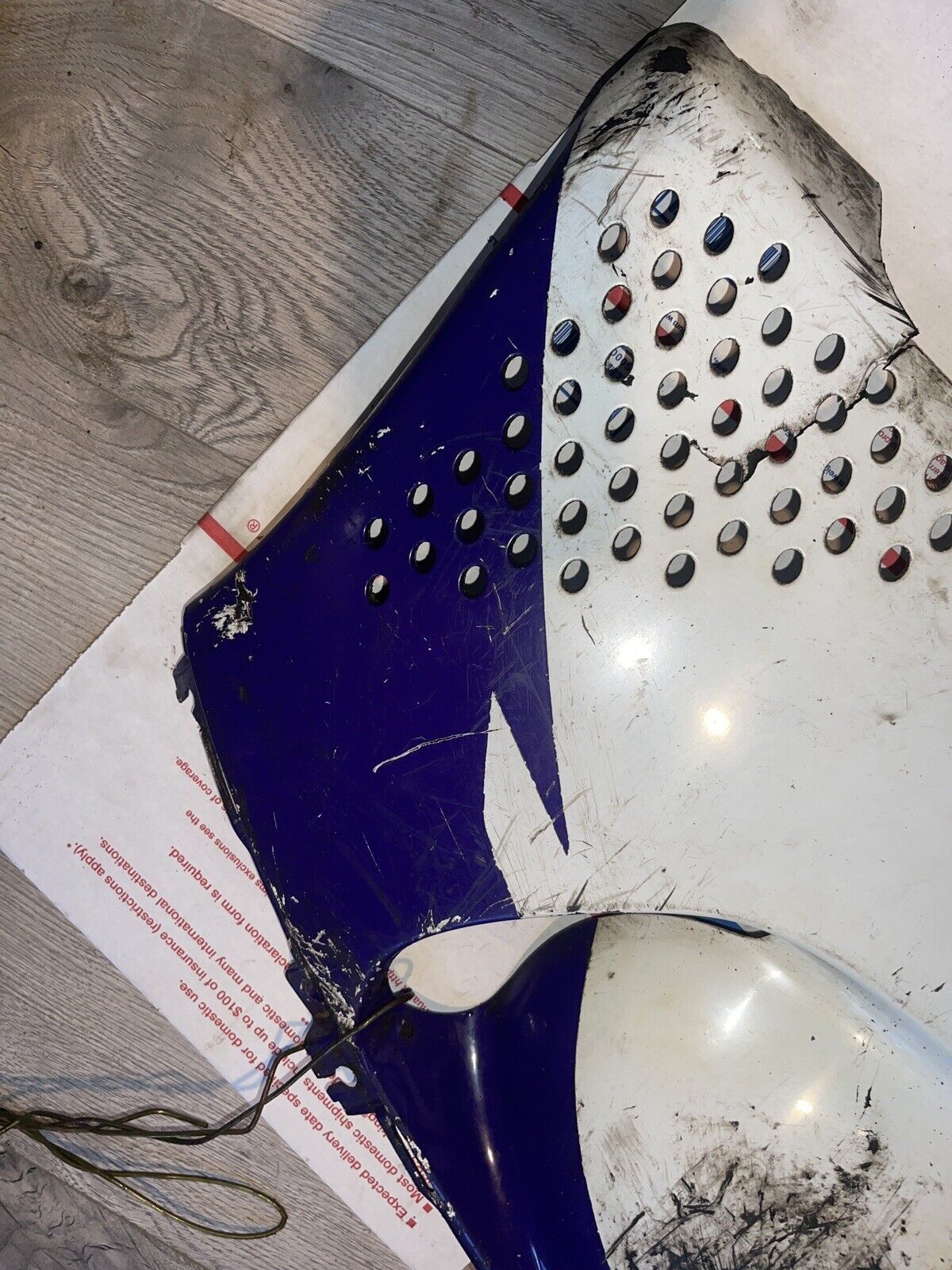 Honda CBR900RR CBR 900RR 1995 96 94 97 Right side fairing panel lower