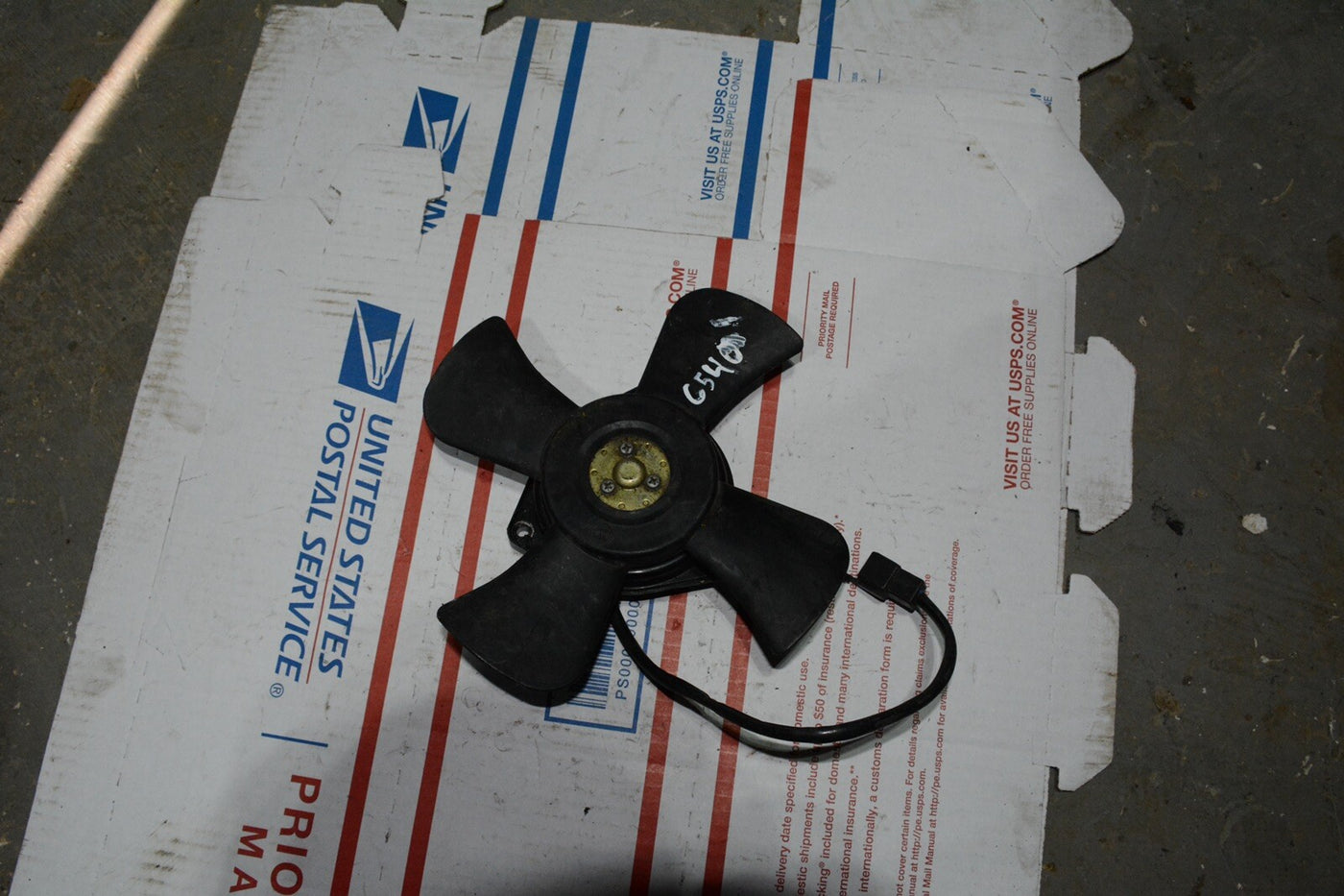 92 KAWASAKI ZX600 ZX 600 ZX-6 NINJA RADIATOR FAN