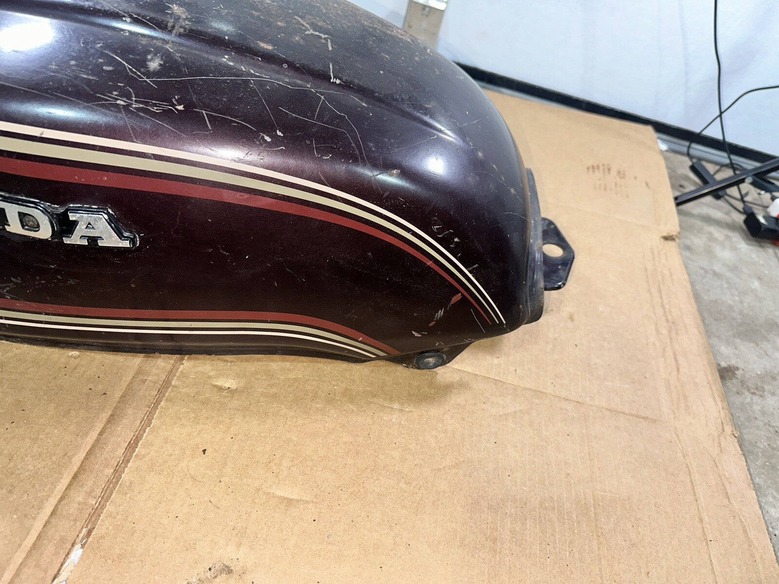 HONDA 80 81 CB750K GAS TANK FUEL CELL PETROL OEM Dented