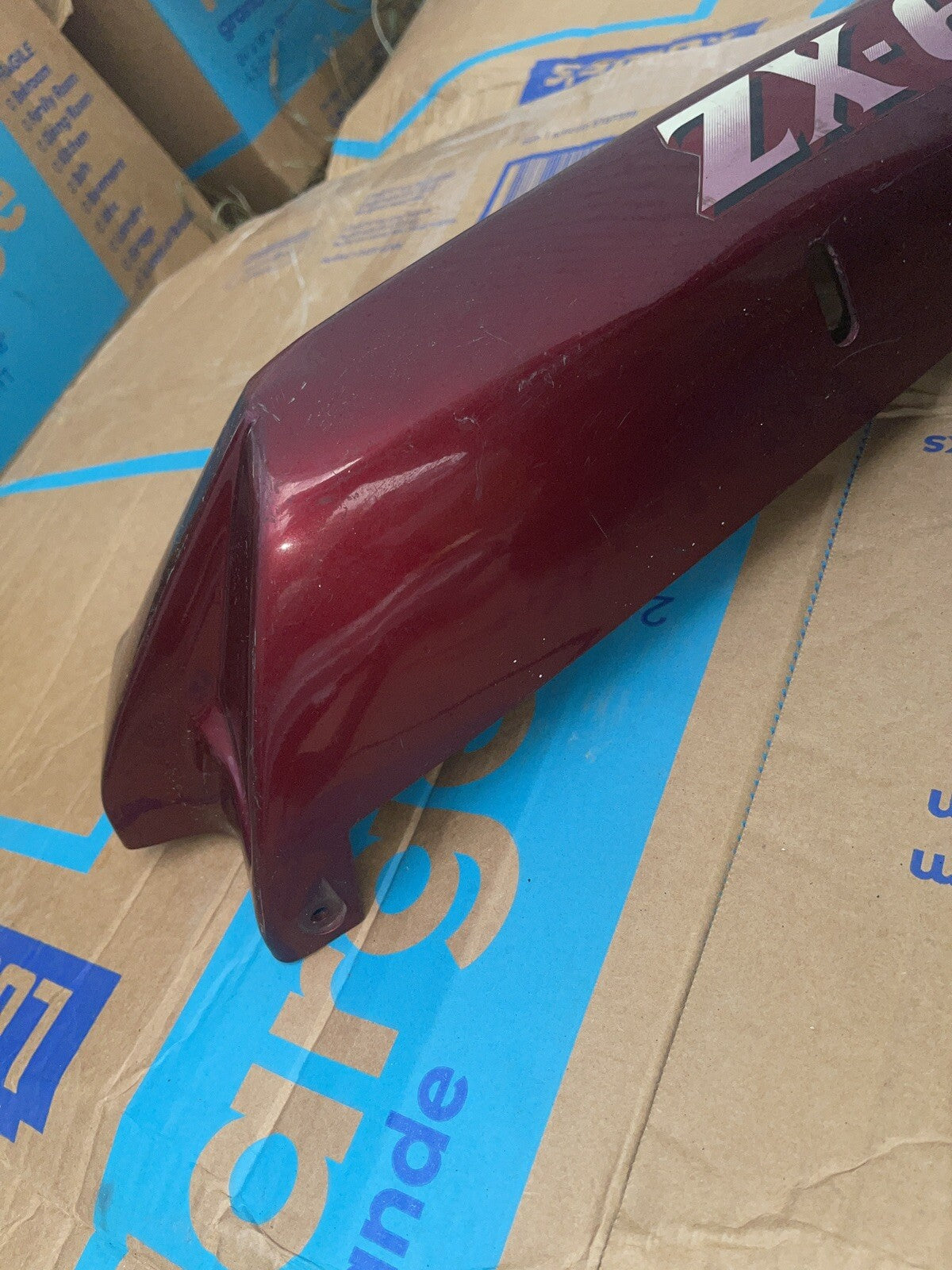 92 KAWASAKI ZX600 ZX 600 ZX-6 NINJA REAR TAIL COWL, FAIRING, RIGHT