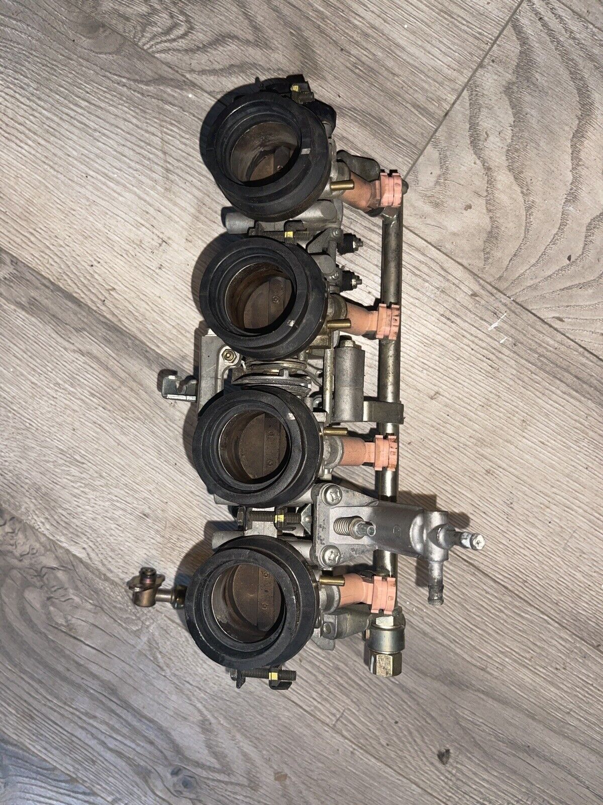 03 04 05 06 HONDA CBR600RR OEM MAIN FUEL INJECTORS THROTTLE BODIES BODY