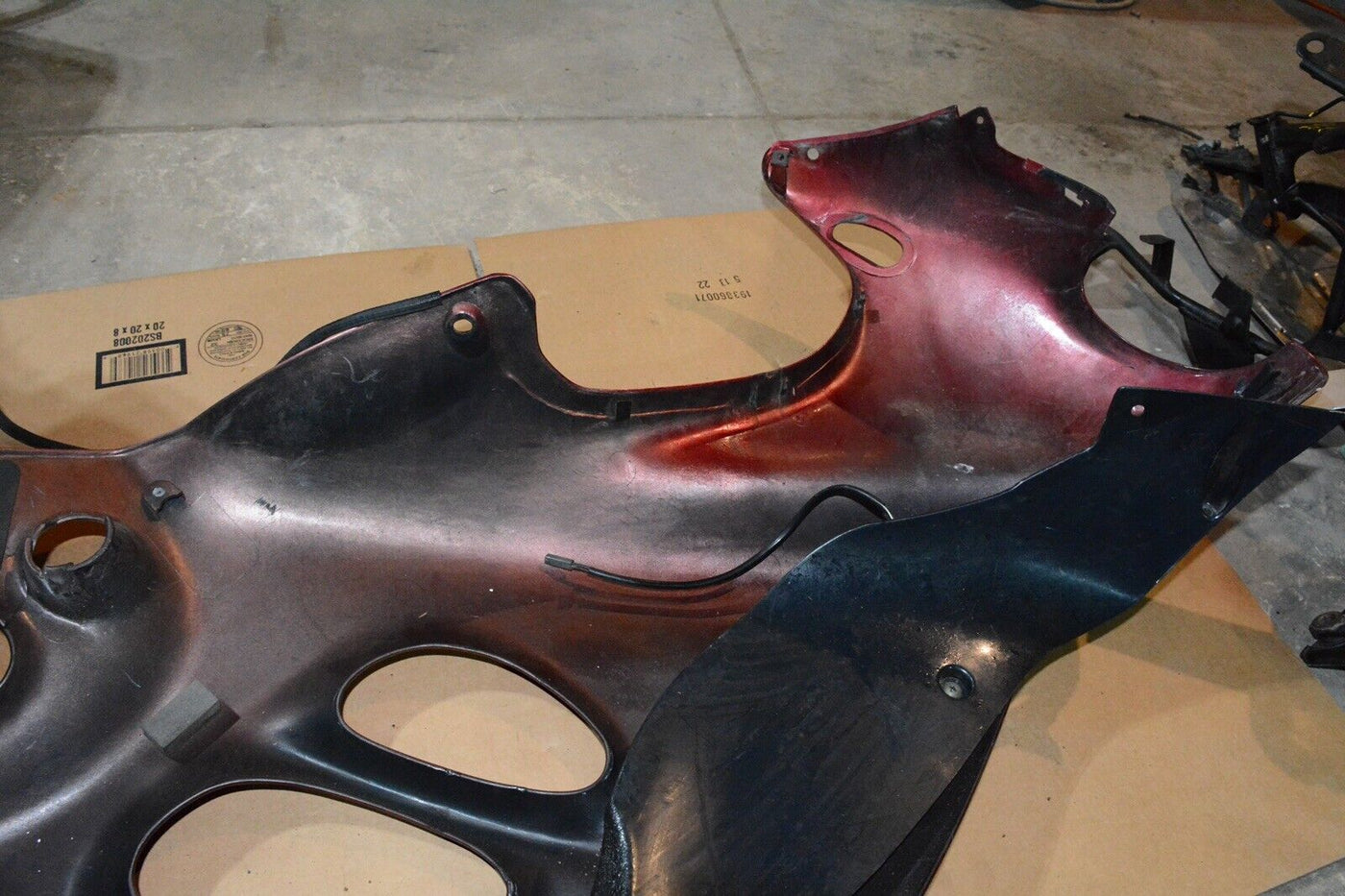 Suzuki Katana GSX 600 F 98-06 Left Side Upper Fairing Cowl Panel