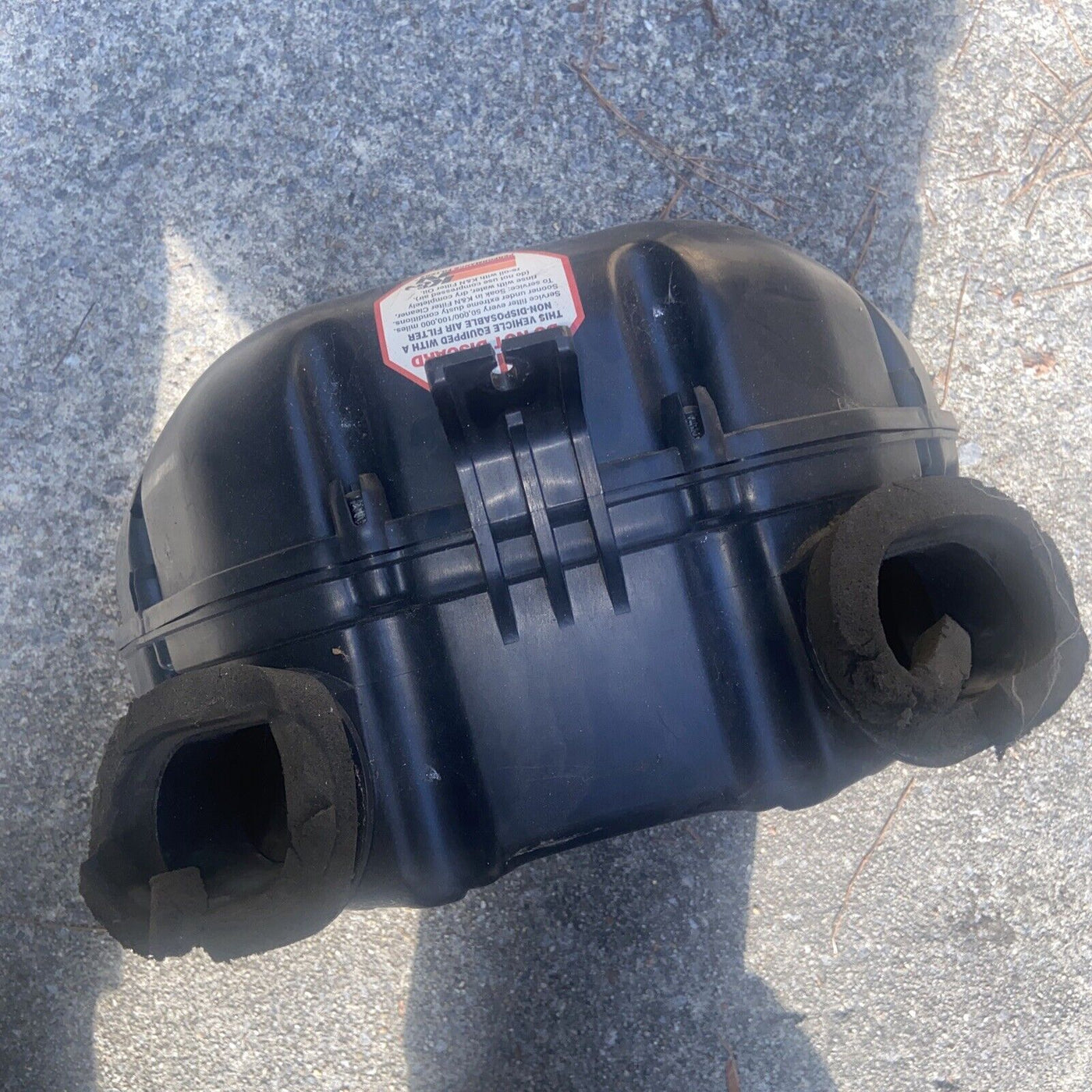01 02 03 Suzuki GSXR 750 Air Box Filter Cleaner Housing
