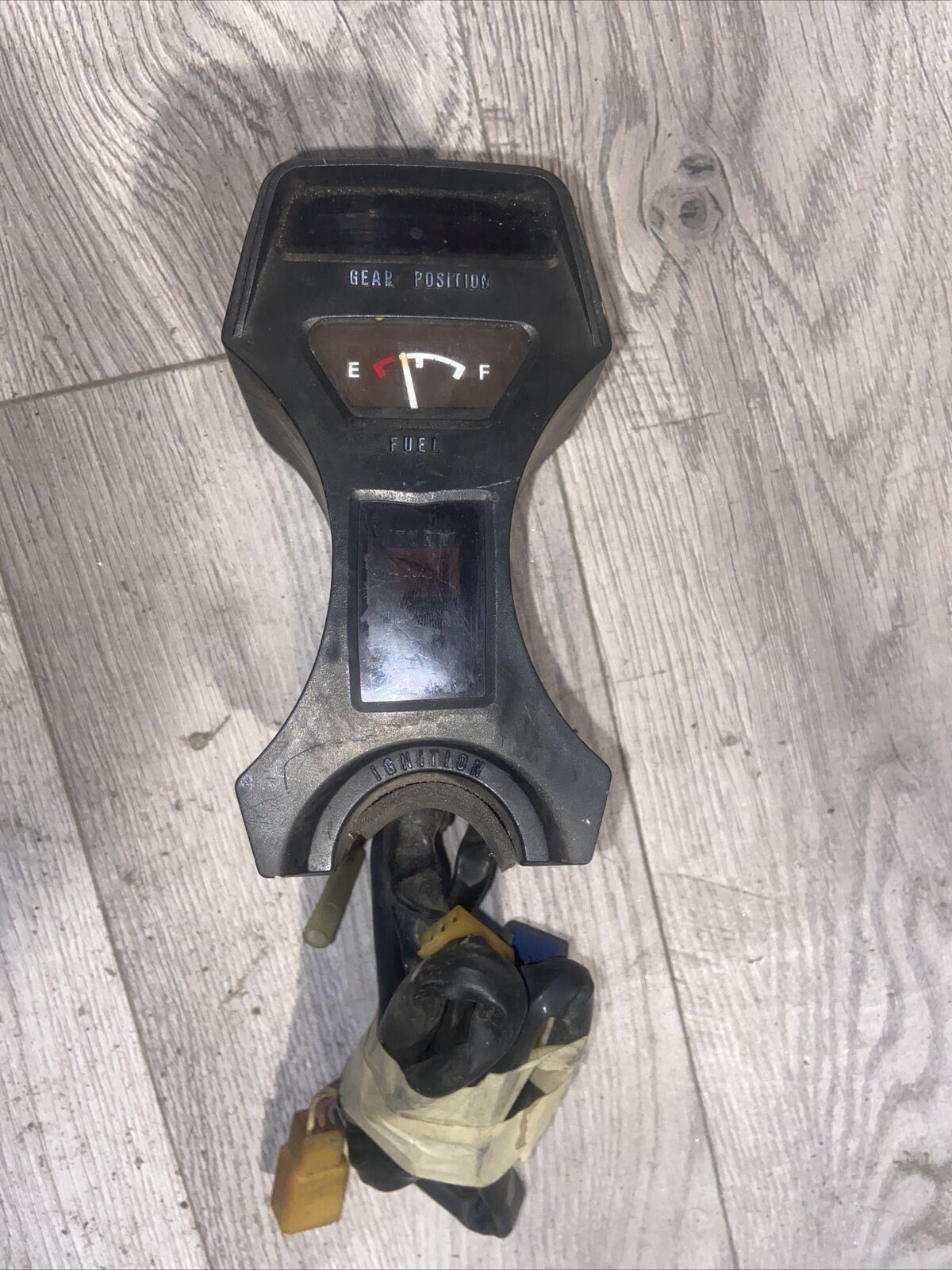 1982 Suzuki GS750T GS750 fuel gauge instrument panel used