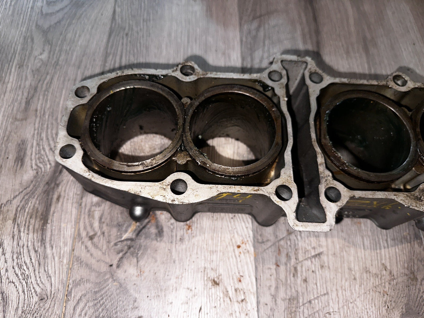 93-06 KAWASAKI NINJA ZX6 ZX600E ENGINE MOTOR PISTON CYLINDERS BLOCK JUG