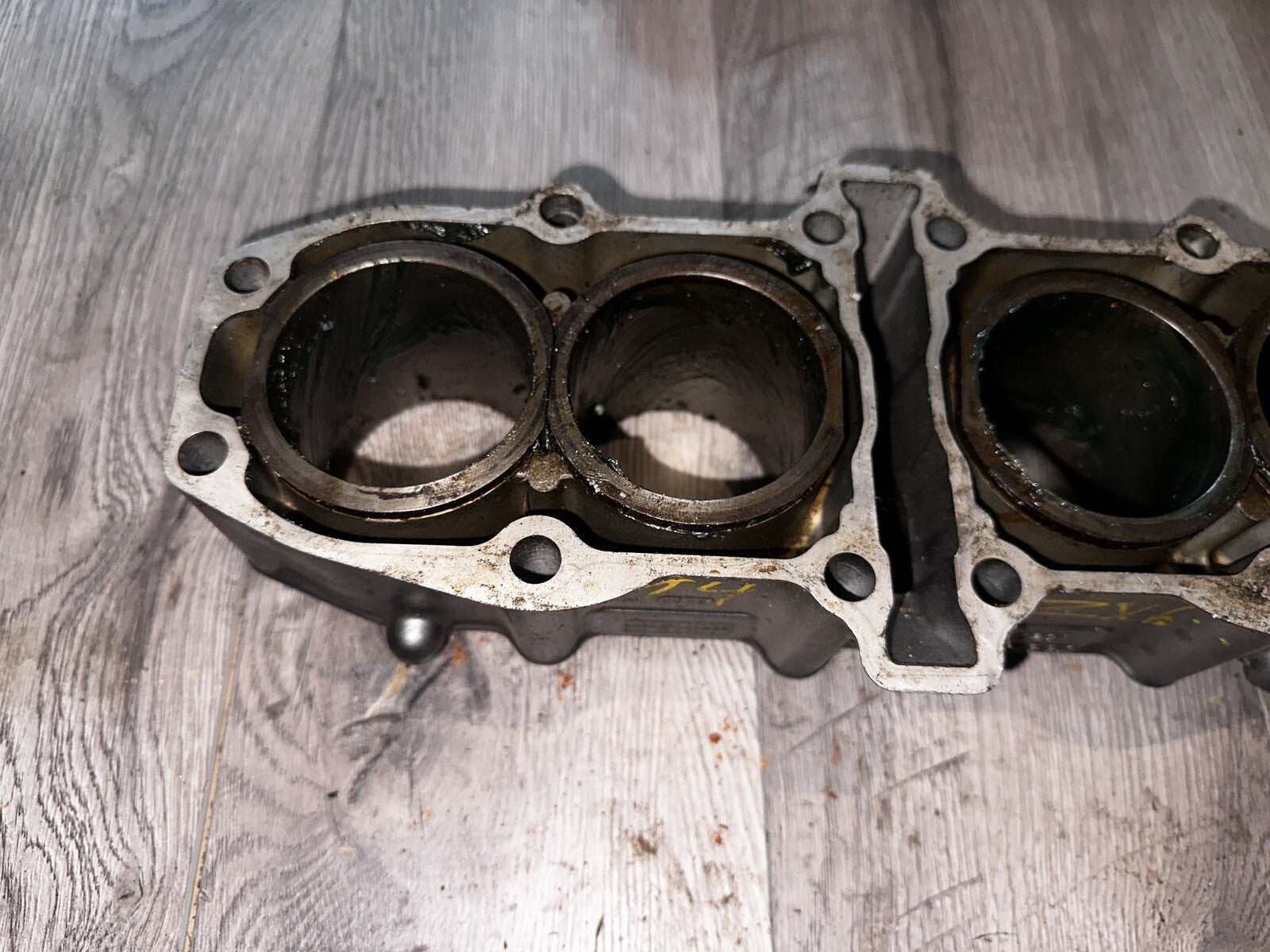 93-06 KAWASAKI NINJA ZX6 ZX600E ENGINE MOTOR PISTON CYLINDERS BLOCK JUG