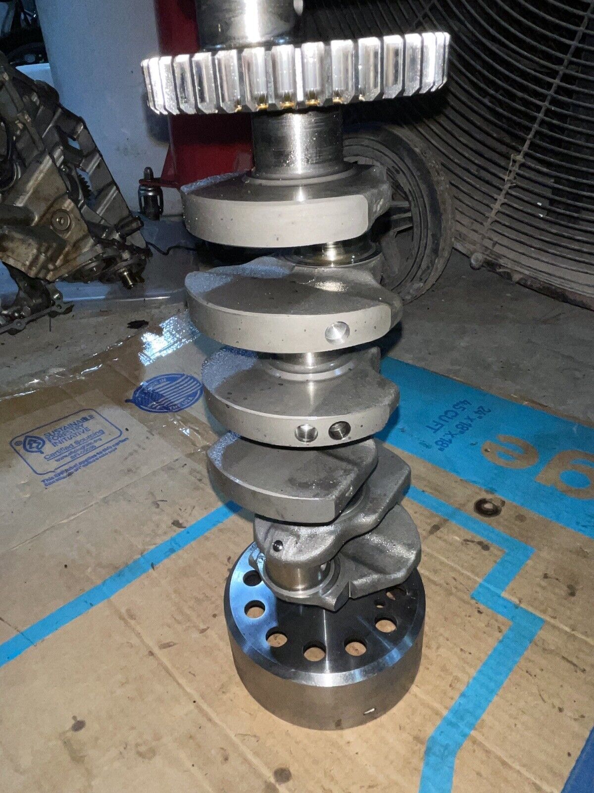 1999 SUZUKI GSXR750 GSXR 750 SRAD  ENGINE MOTOR CRANKSHAFT CRANK SHAFT FLYWHEEL