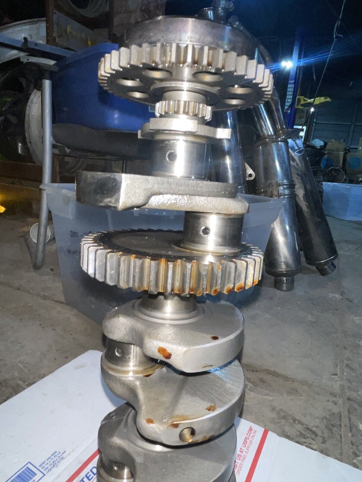 96 97 98 99 SUZUKI GSXR 750 OEM CRANKSHAFT & FLYWHEEL