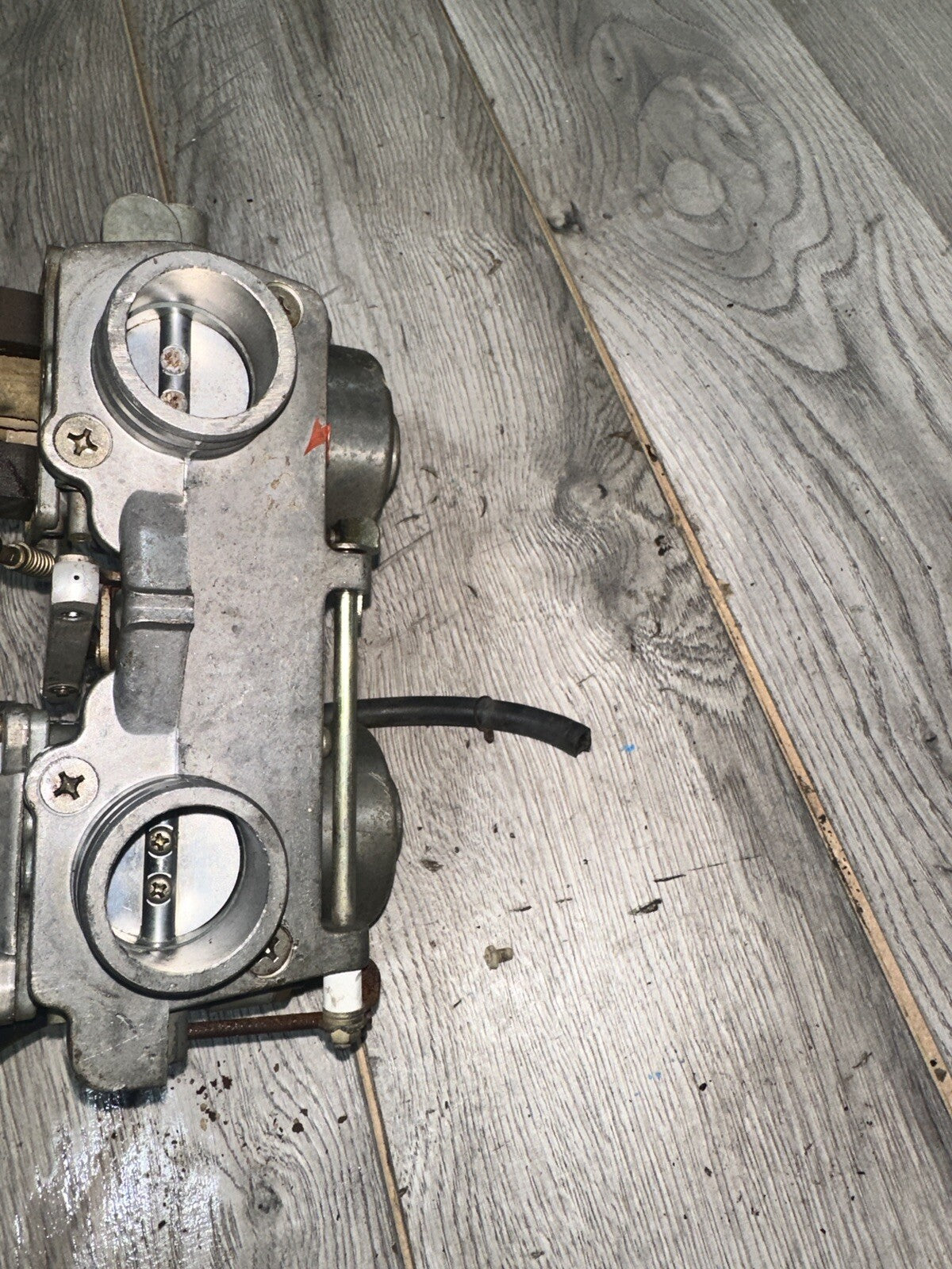 1976 Kawasaki KZ400 Keihin carburetor carbs Needs Rebuilding MISSING SPRINGS