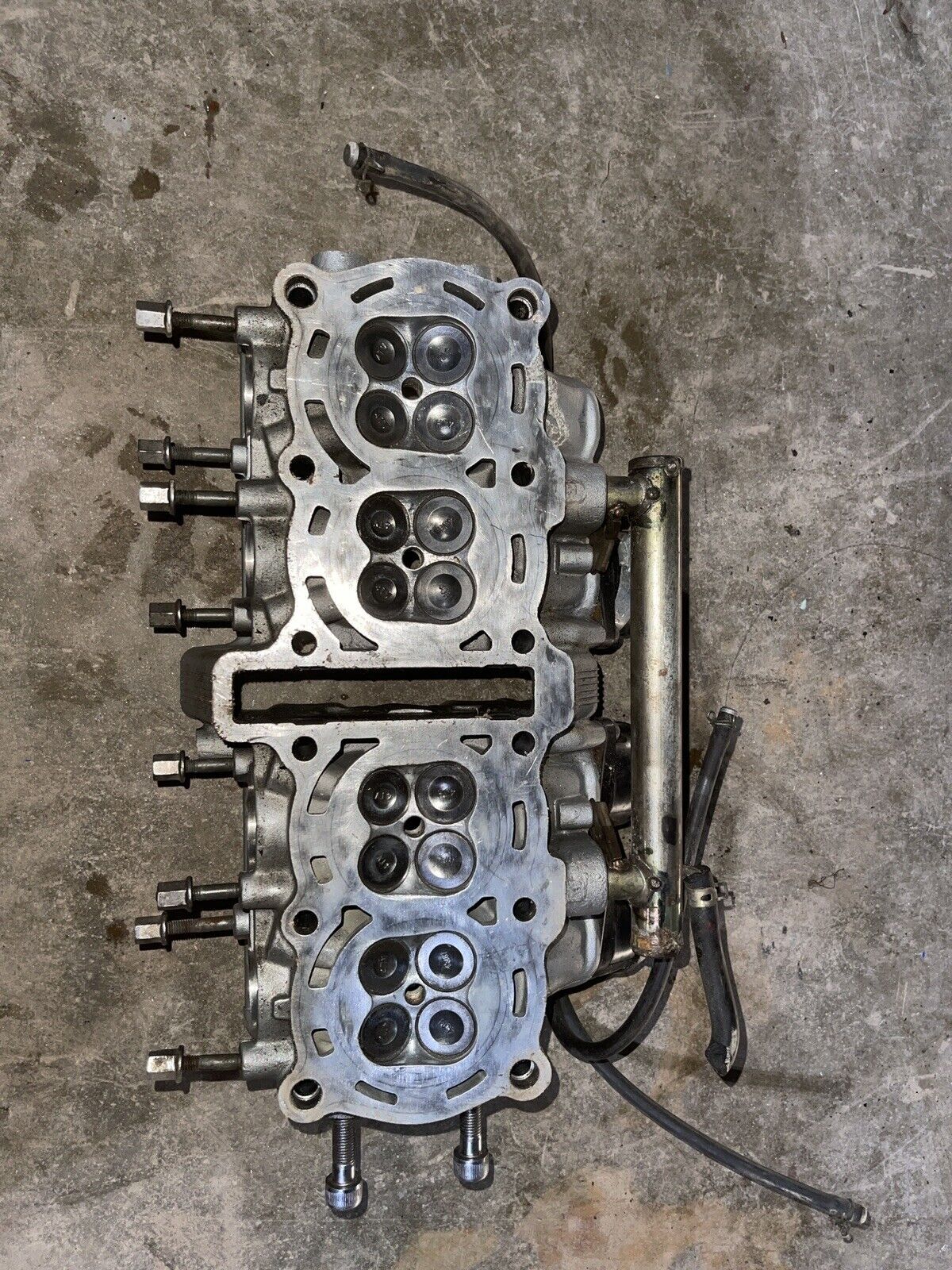 01 Yamaha Fz6 Engine Top End Cylinder Head OEM