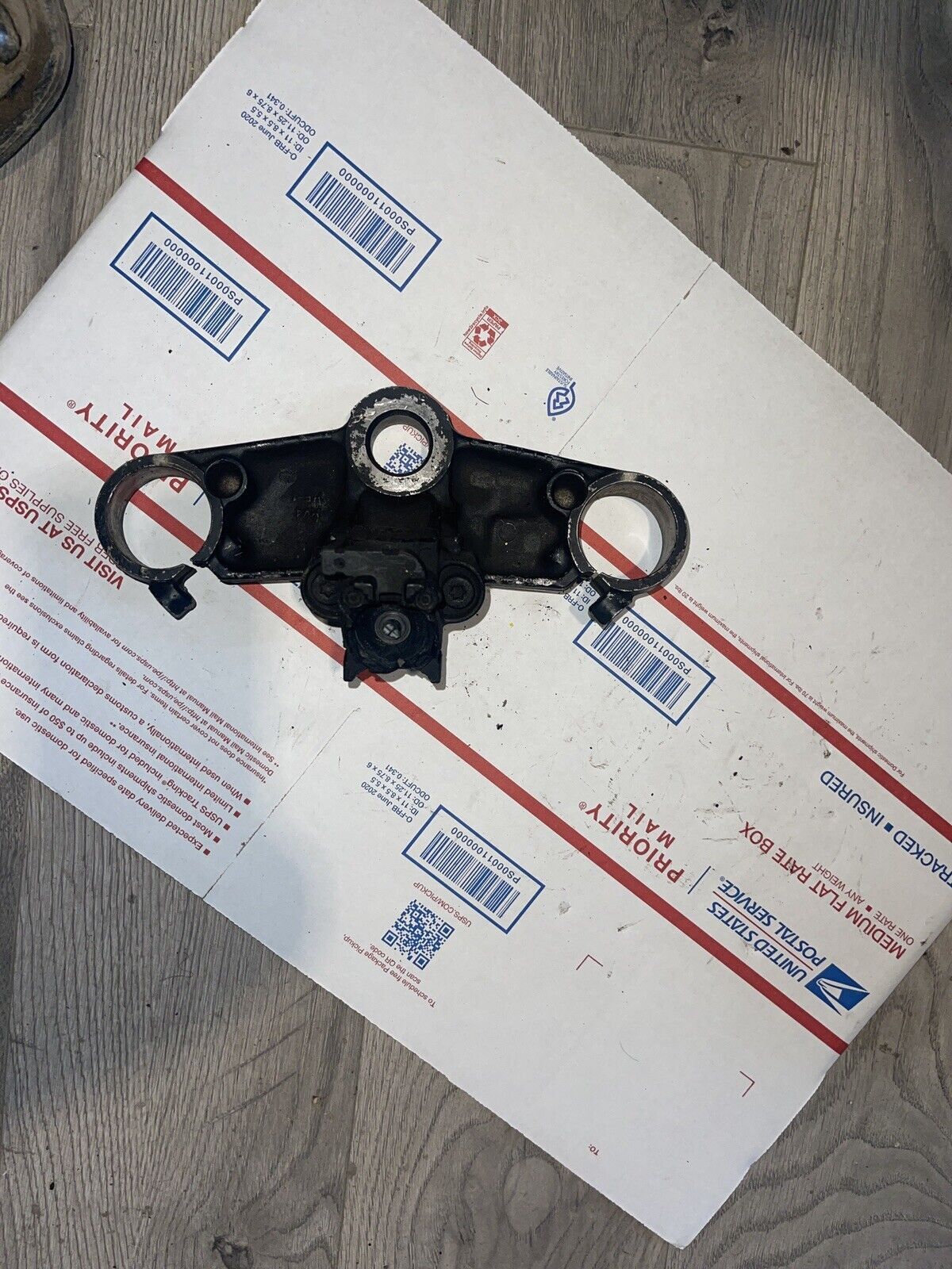 1993 Honda CBR600F2 FORKS UPPER TRIPLE TREE CLAMP CBR 600 F2 93