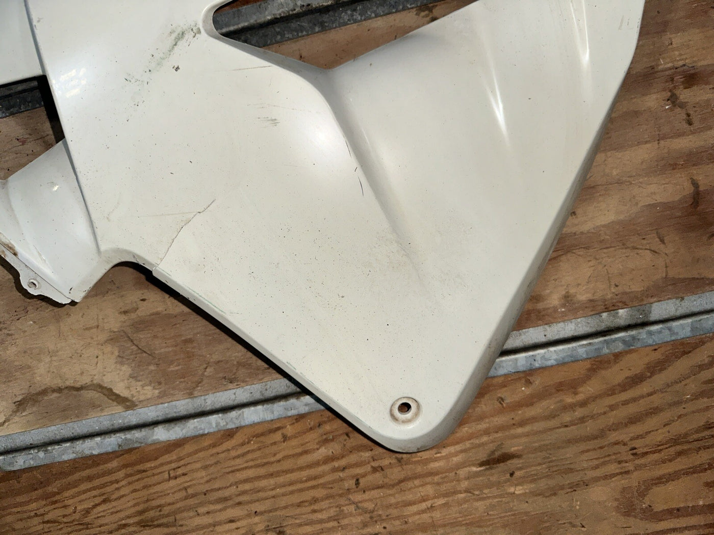 03-04 HONDA CBR600RR ZXMT LEFT MID UPPER SIDE FAIRING COWL PLASTIC