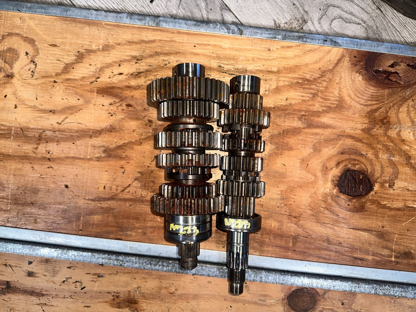 Kawasaki ZX6R F1 F2 F3 Ninja 1995 - 1997 Gearbox Transmission Gear Shafts