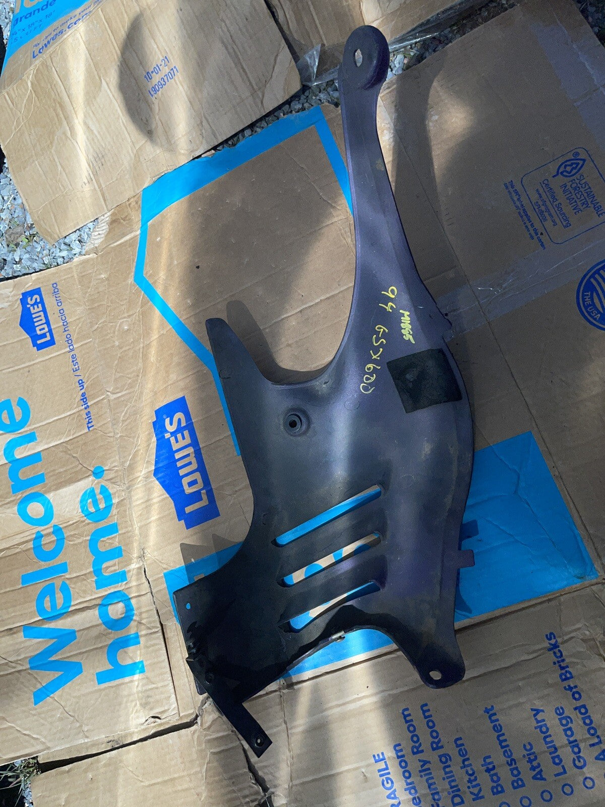 SUZUKI GSX600 F GSX 600 F LEFT BELLY PAN YEAR 1988-1994
