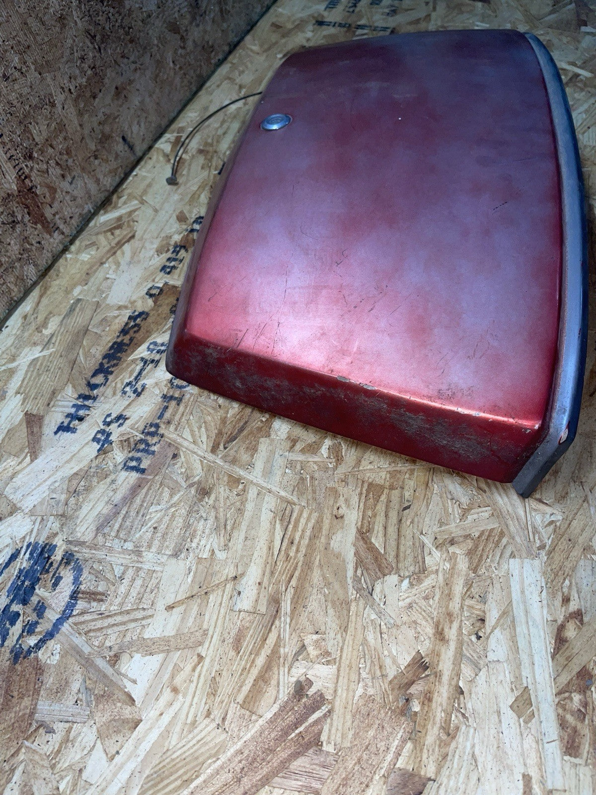 00 Honda CN 250 CN250 Helix Scooter glove box compartment cover lid door