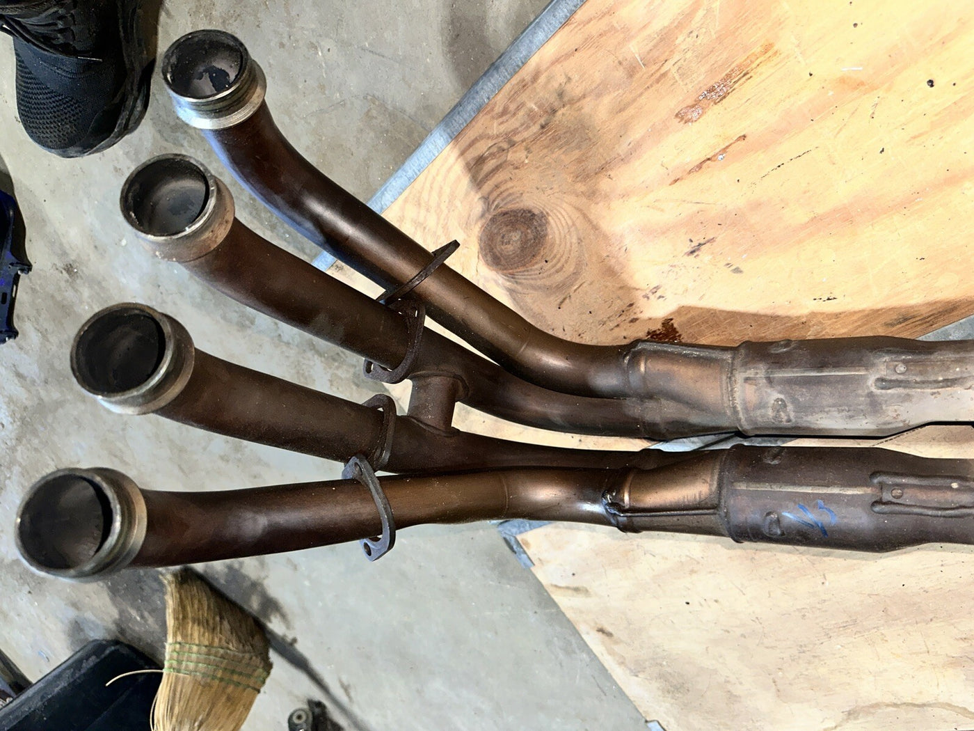 08-16 R6 R6R EXHAUST HEADER PIPE PIPES MANIFOLD HEADERS