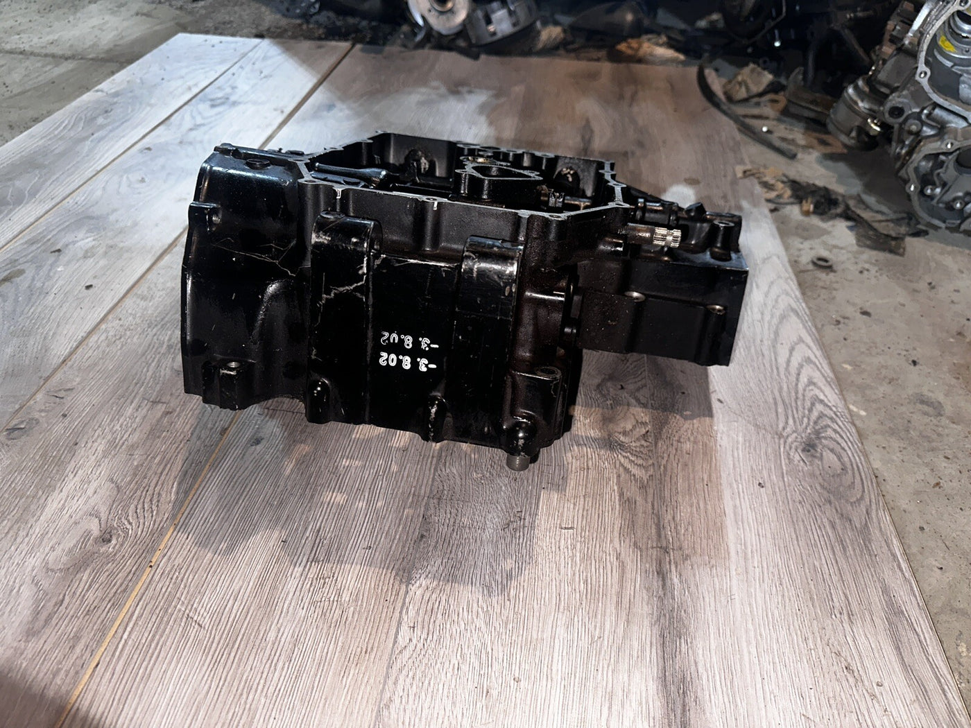 Suzuki GSXR750 GSXR 750 86 1986 1987 87 Engine Crank Lower Case Block Crankcase