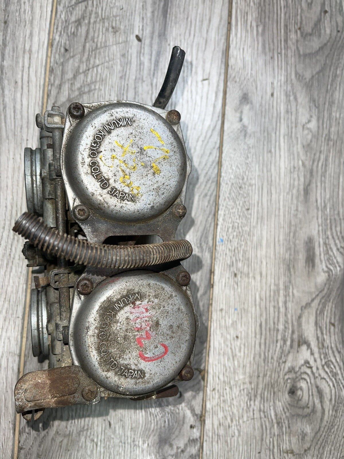 76 Yamaha Xs 500 Carburetor Carb