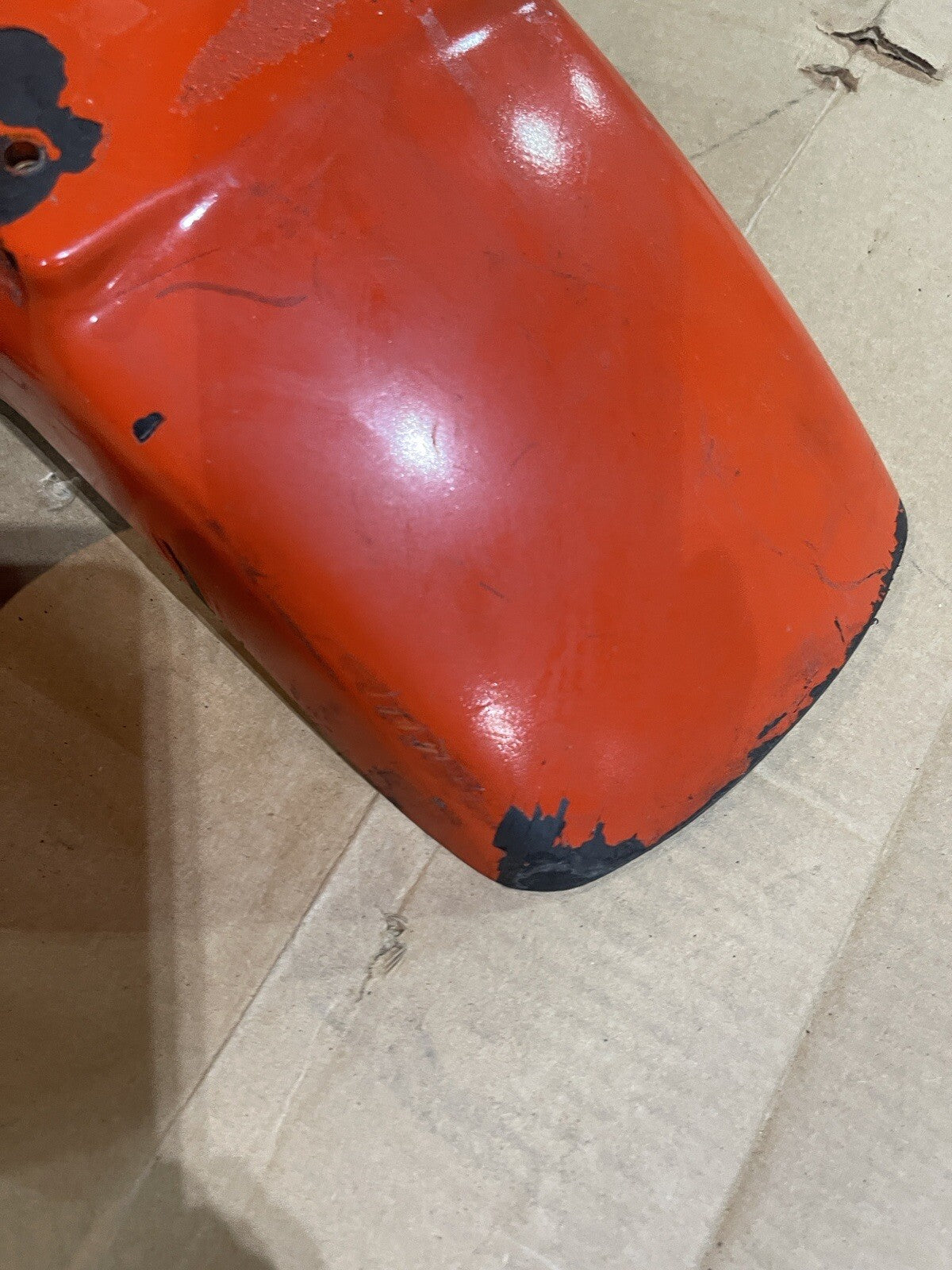 '97 FZR600 FZR 600 FRONT FENDER FAIRING PLASTIC COVER COWL