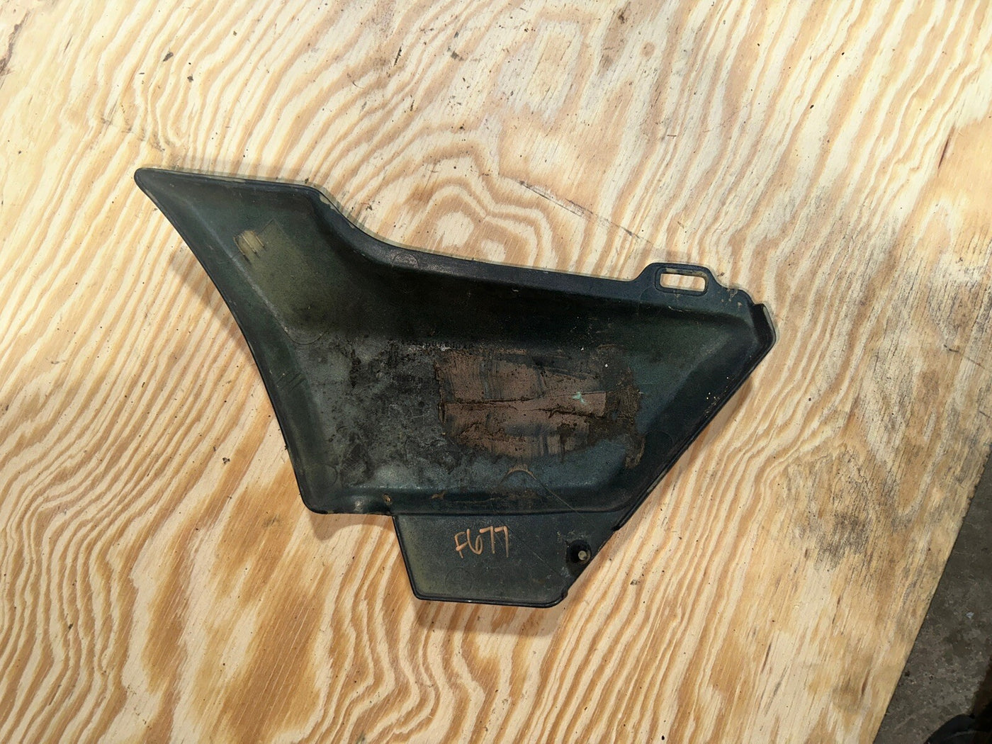 82 Honda CB 750 C Custom Right Side Battery Cover Panel 1982