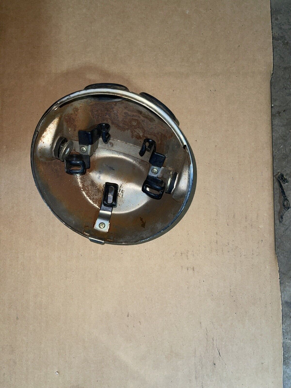 1981 Suzuki GS550 GS550T chrome headlight head light lamp mount bucket