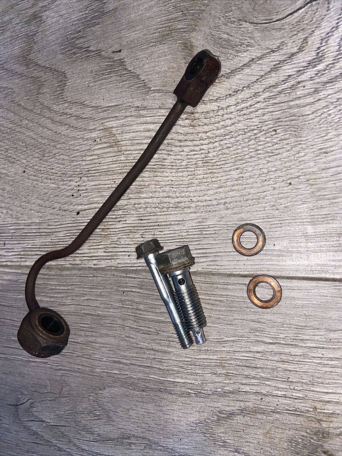83 HONDA CM450E CM450 CM 450 HM304B ENGINE OIL Pipe Fittings