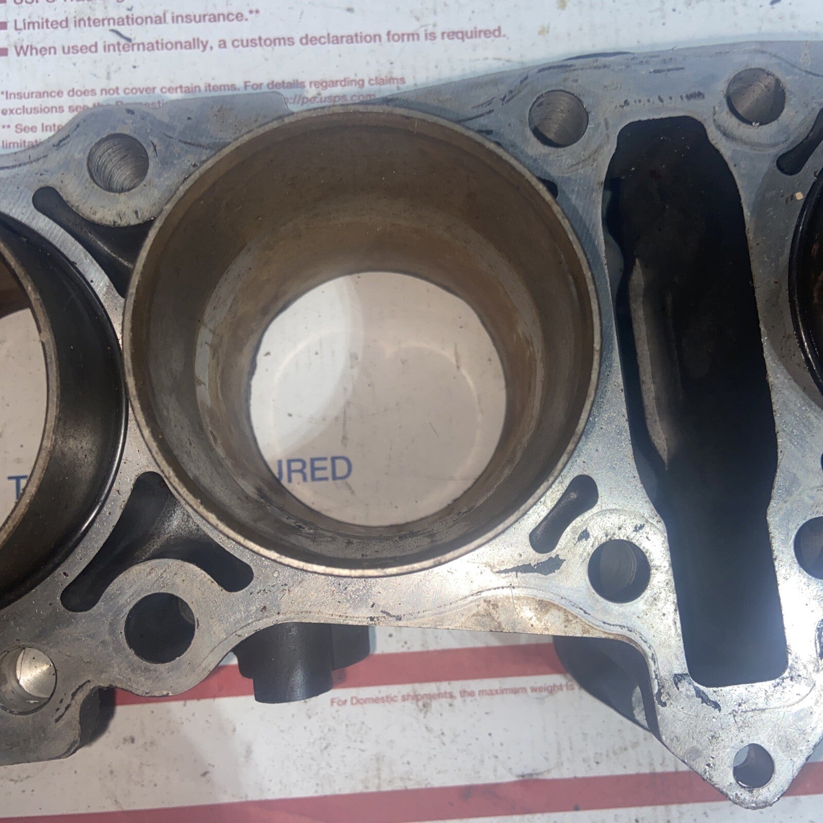 1993 GSXR750 ENGINE MOTOR PISTON CYLINDERS BLOCK JUG