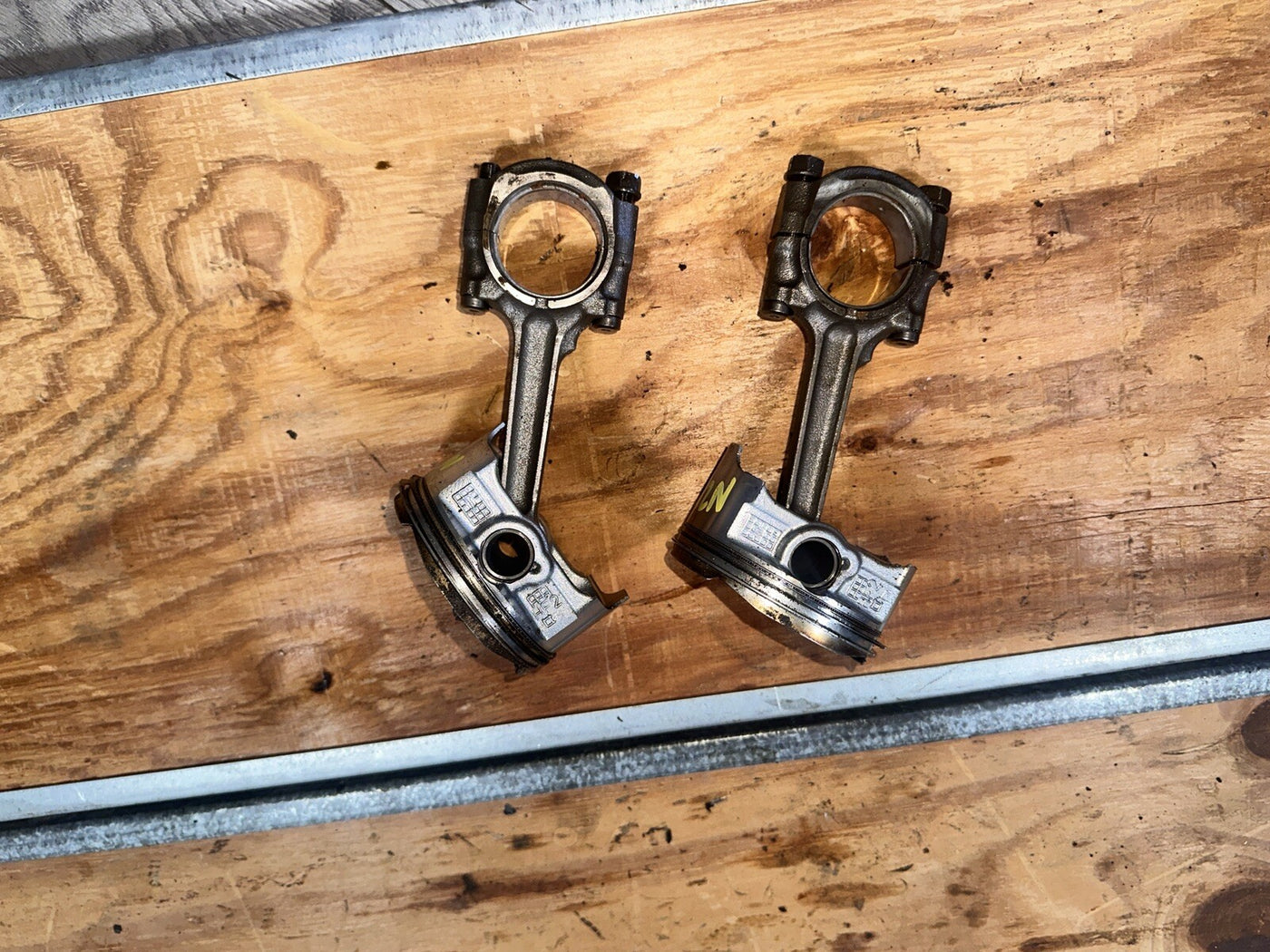 2006 06-08 Kawasaki Ninja 650R EX650R Crankshaft Crank Shaft Connecting Rod Gear