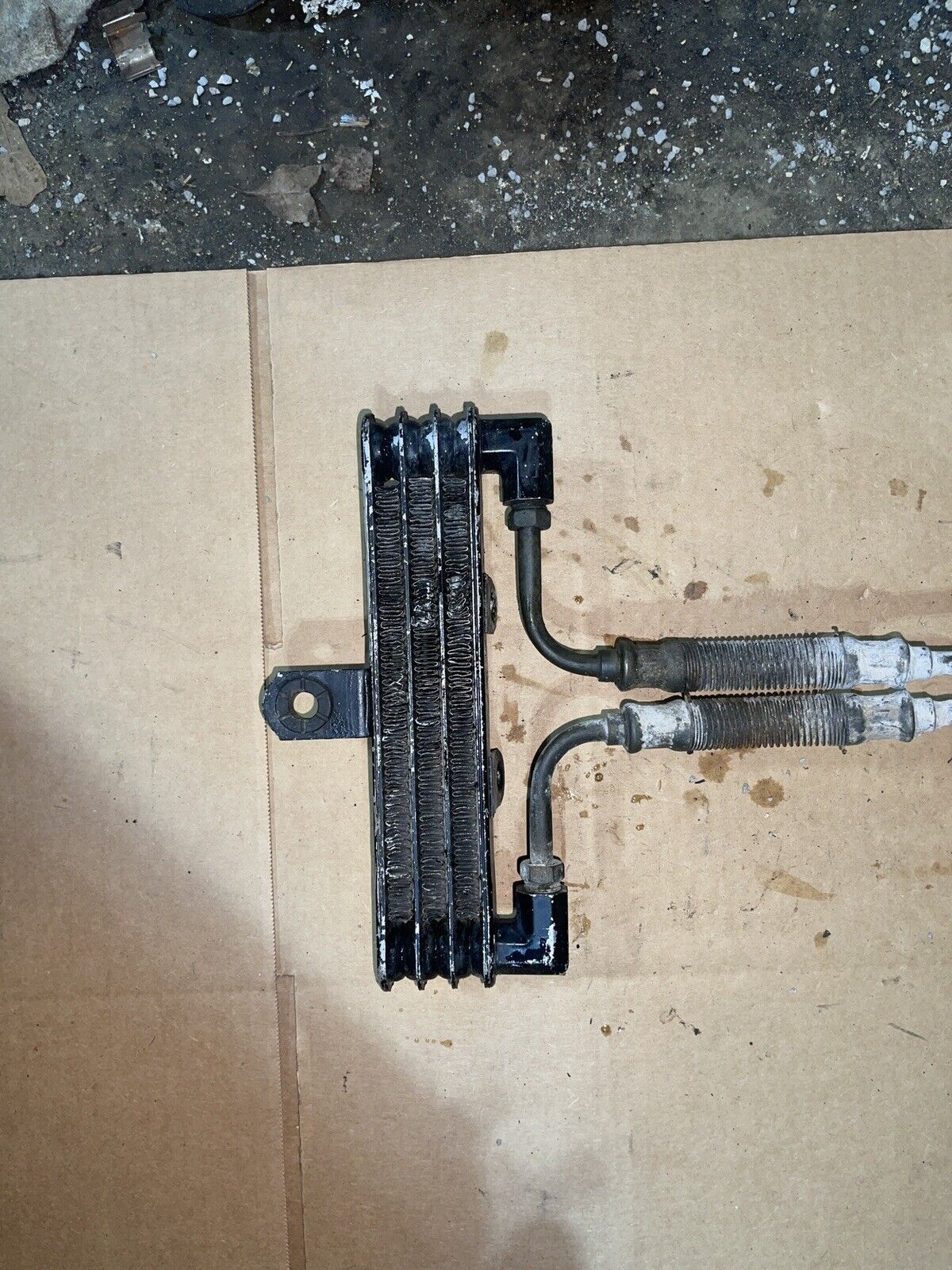 1983 83 83-85 Honda CB650SC CB650 Engine Motor Oil Cooler Cooling OEM 