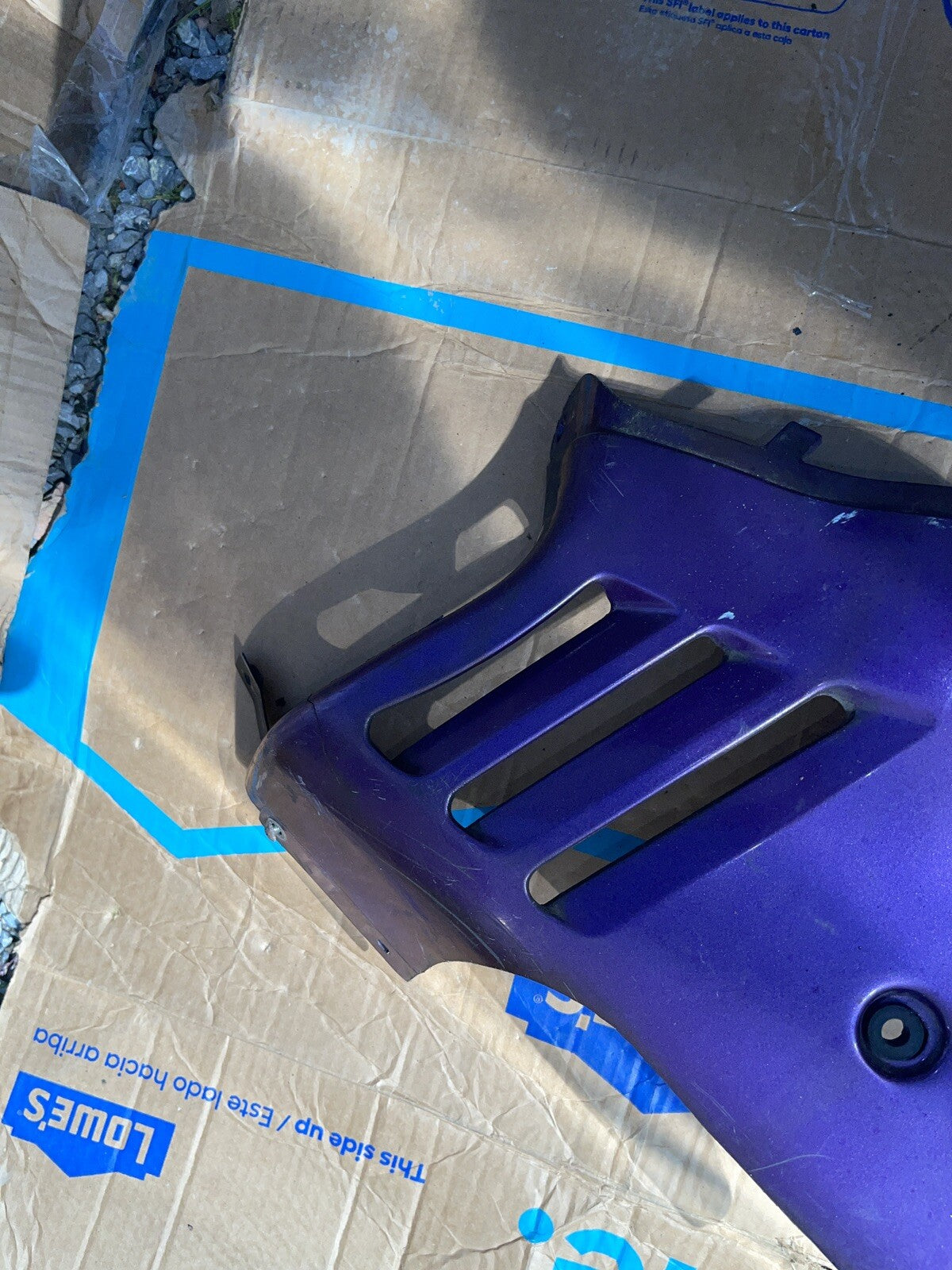 SUZUKI GSX600 F GSX 600 F LEFT BELLY PAN YEAR 1988-1994