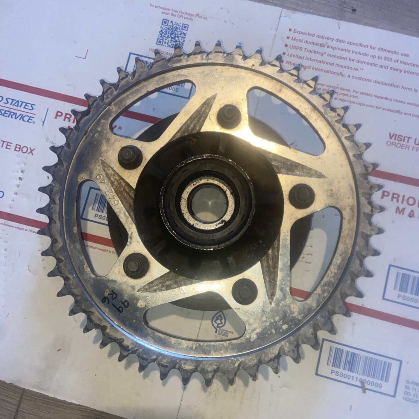99-02 Yamaha YZF R6 Rear Cush Drive Sprocket Hub