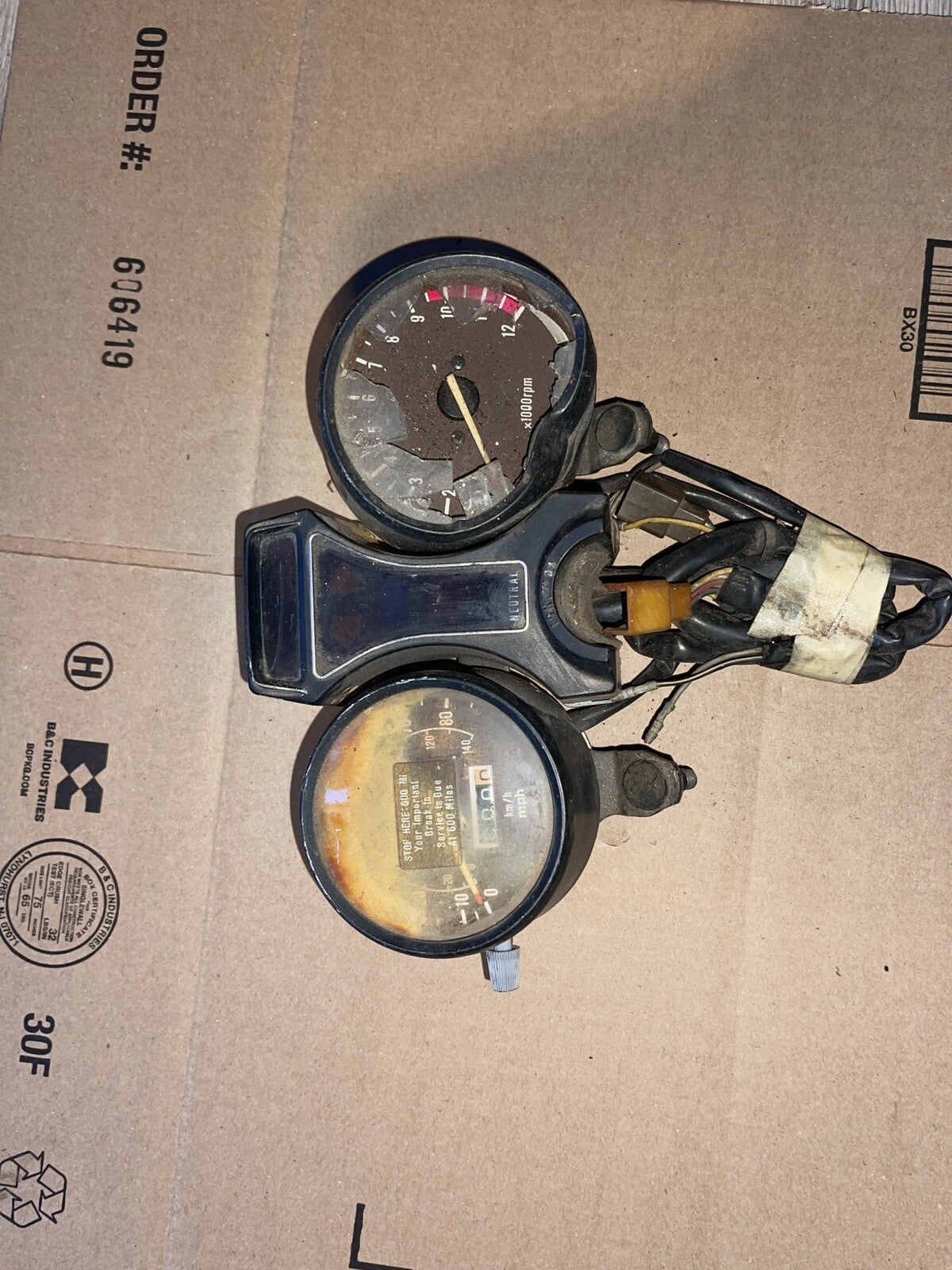 82 gs 450t speedometer 
