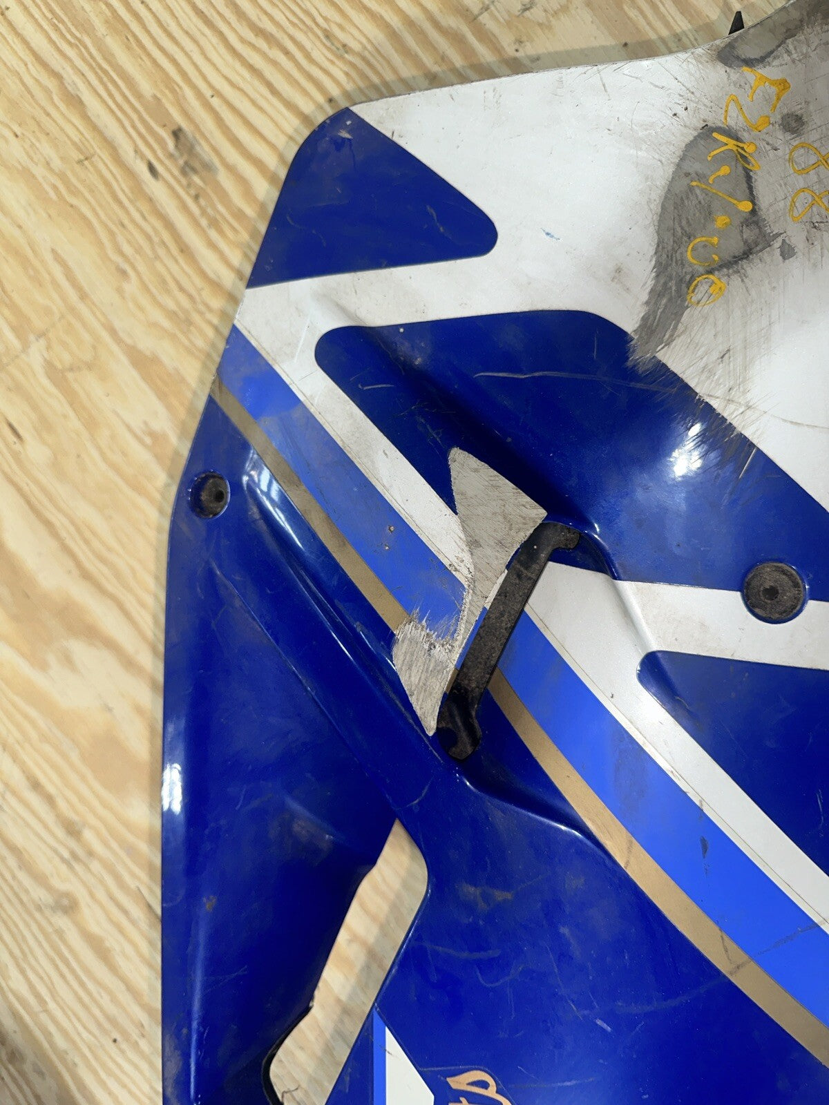 Yamaha FZR1000 FZR 1000 Left Side Fairing Cowl Body 